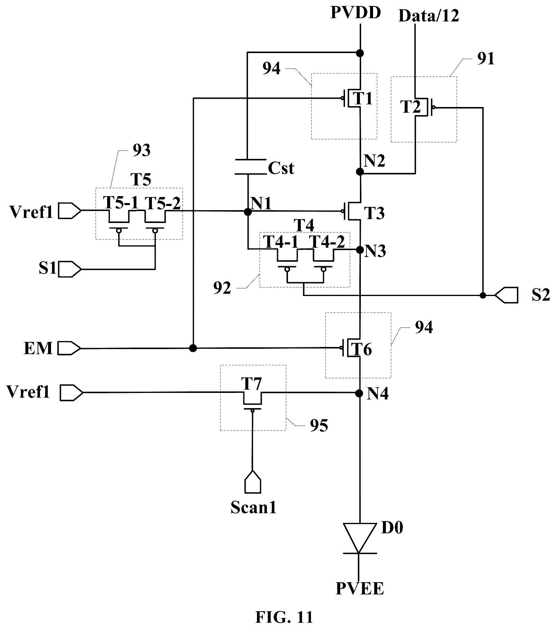 Patent US12361854 Figure 9 – Display panel and display device