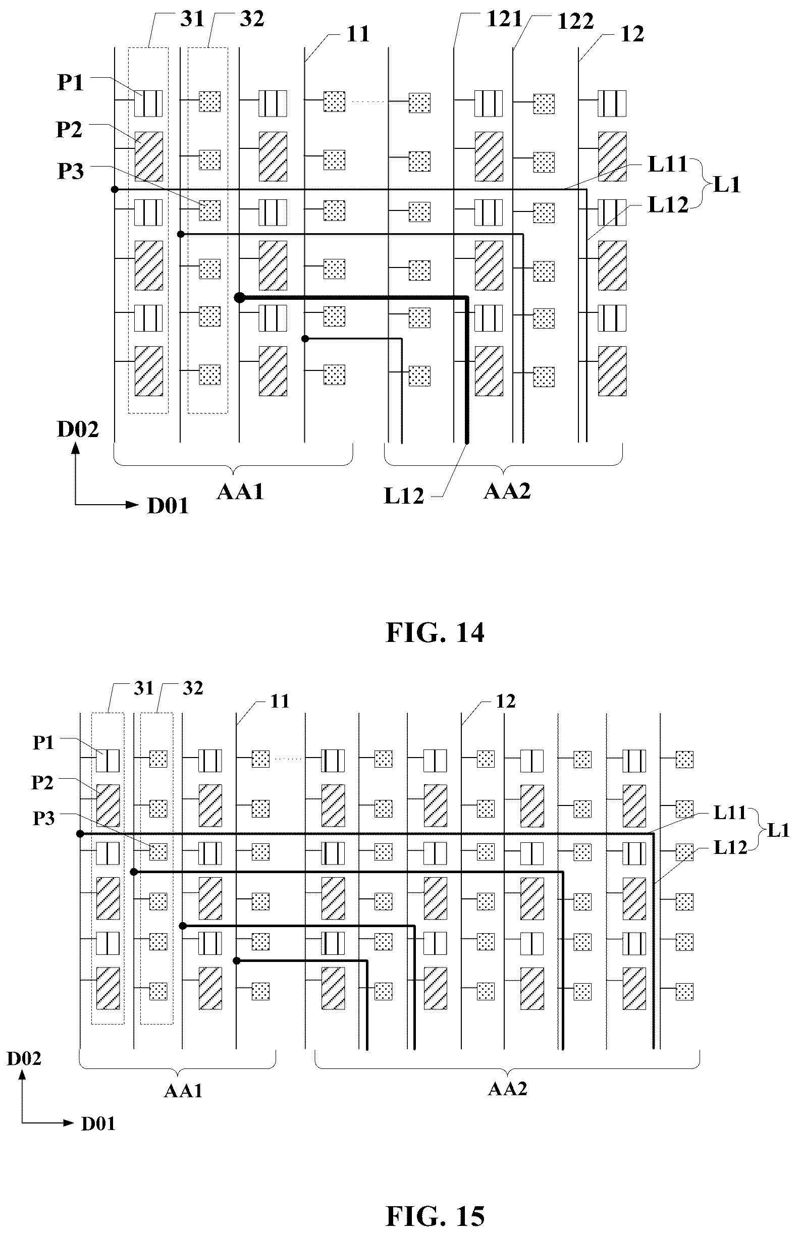 Patent US12361854 Figure 11 – Display panel and display device