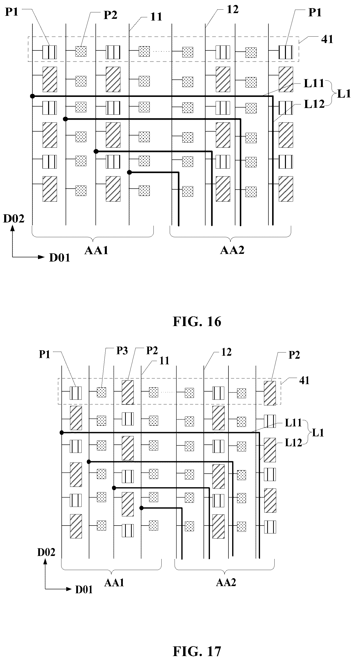 Patent US12361854 Figure 12 – Display panel and display device