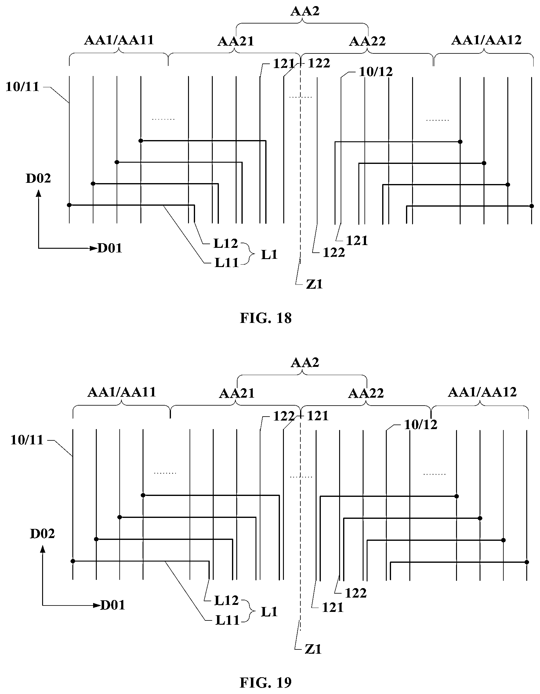 Patent US12361854 Figure 13 – Display panel and display device