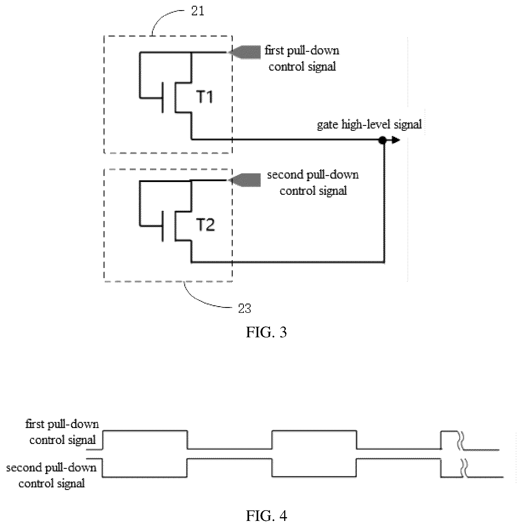 Patent US12361855 Figure 2 – Gate drive circuit and display panel