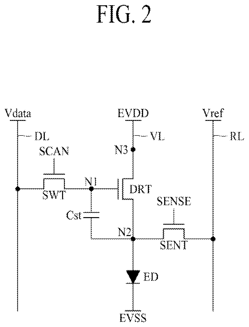 Patent US12361861 Figure 2 – Display apparatus
