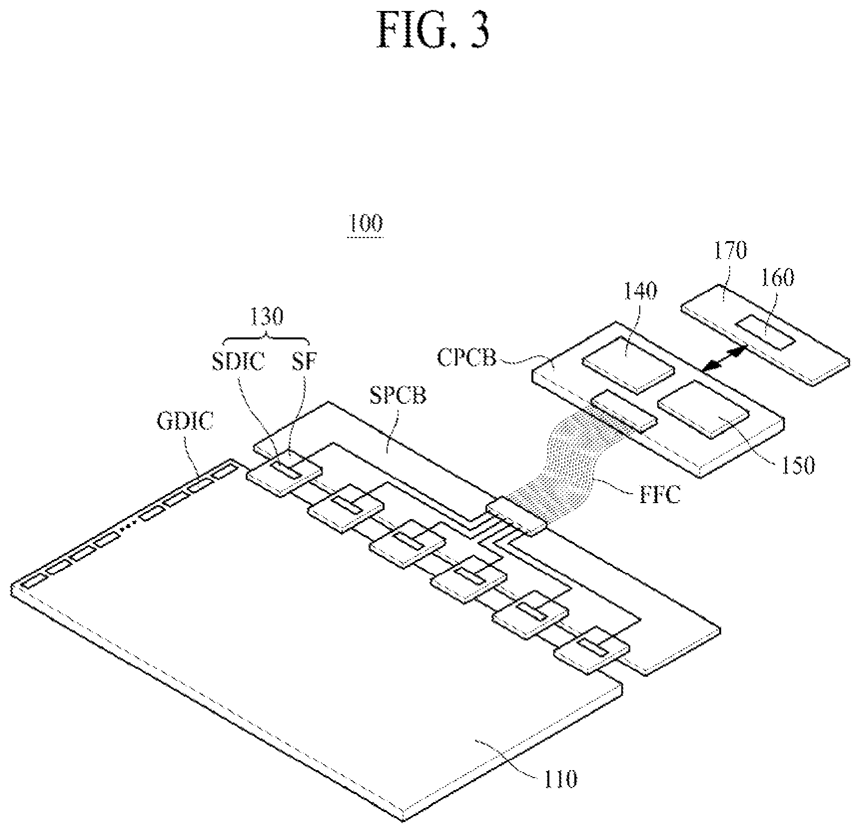 Patent US12361861 Figure 3 – Display apparatus