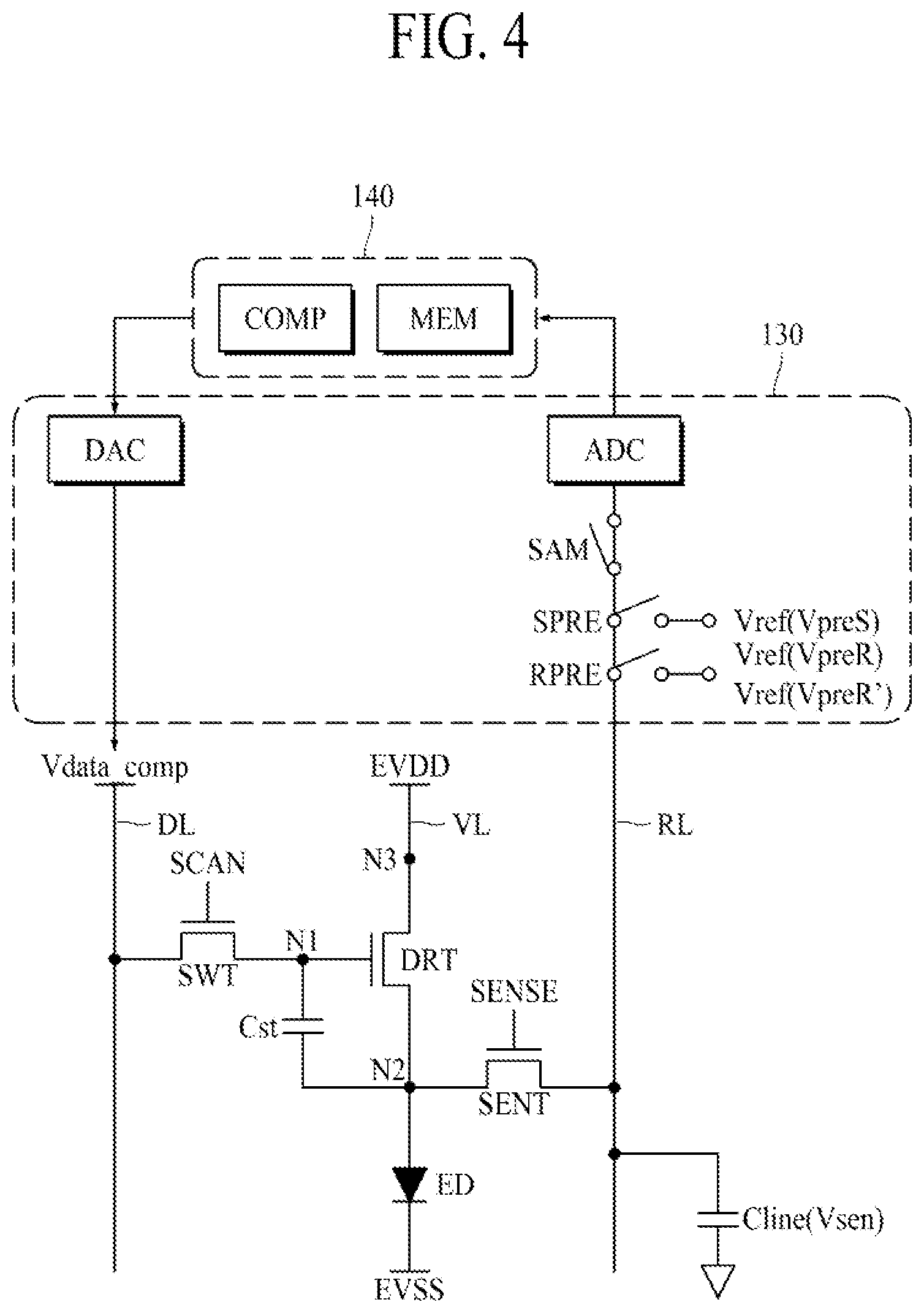 Patent US12361861 Figure 4 – Display apparatus