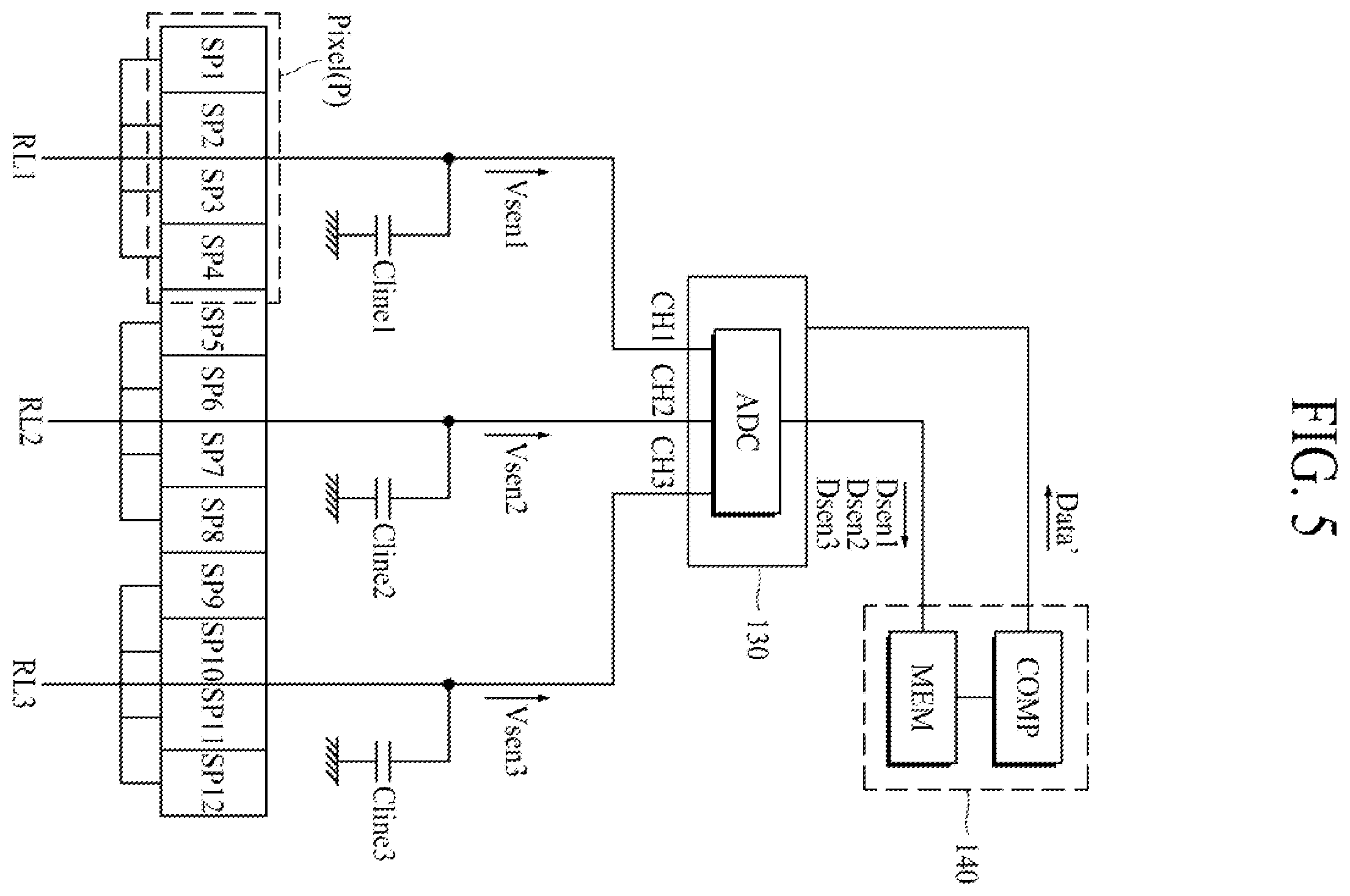 Patent US12361861 Figure 5 – Display apparatus