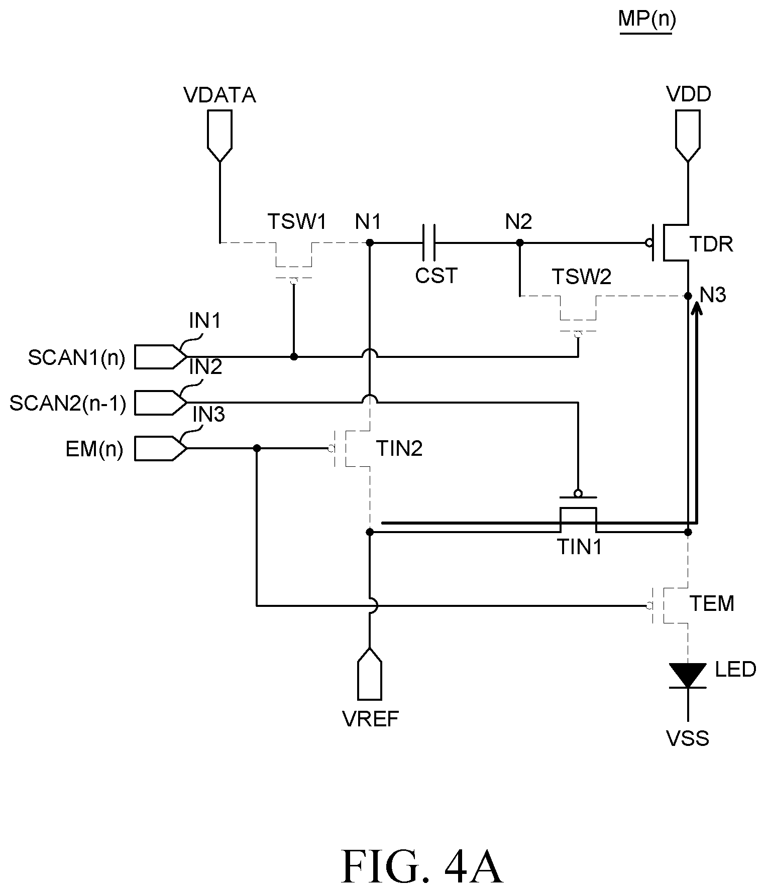 Patent US12361865 Figure 4 – Gate driver and display device comprising same