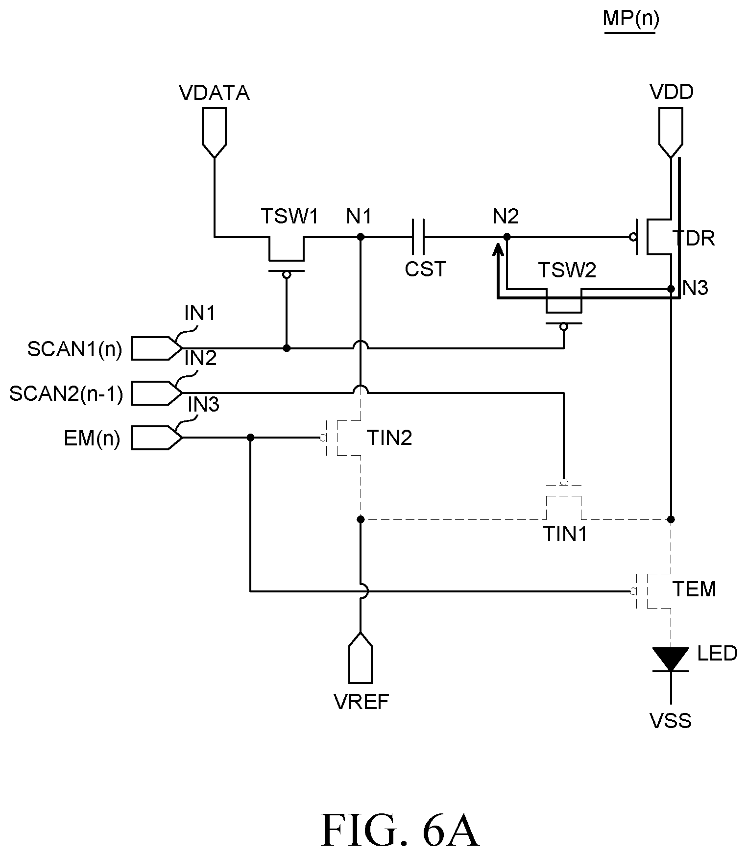 Patent US12361865 Figure 8 – Gate driver and display device comprising same