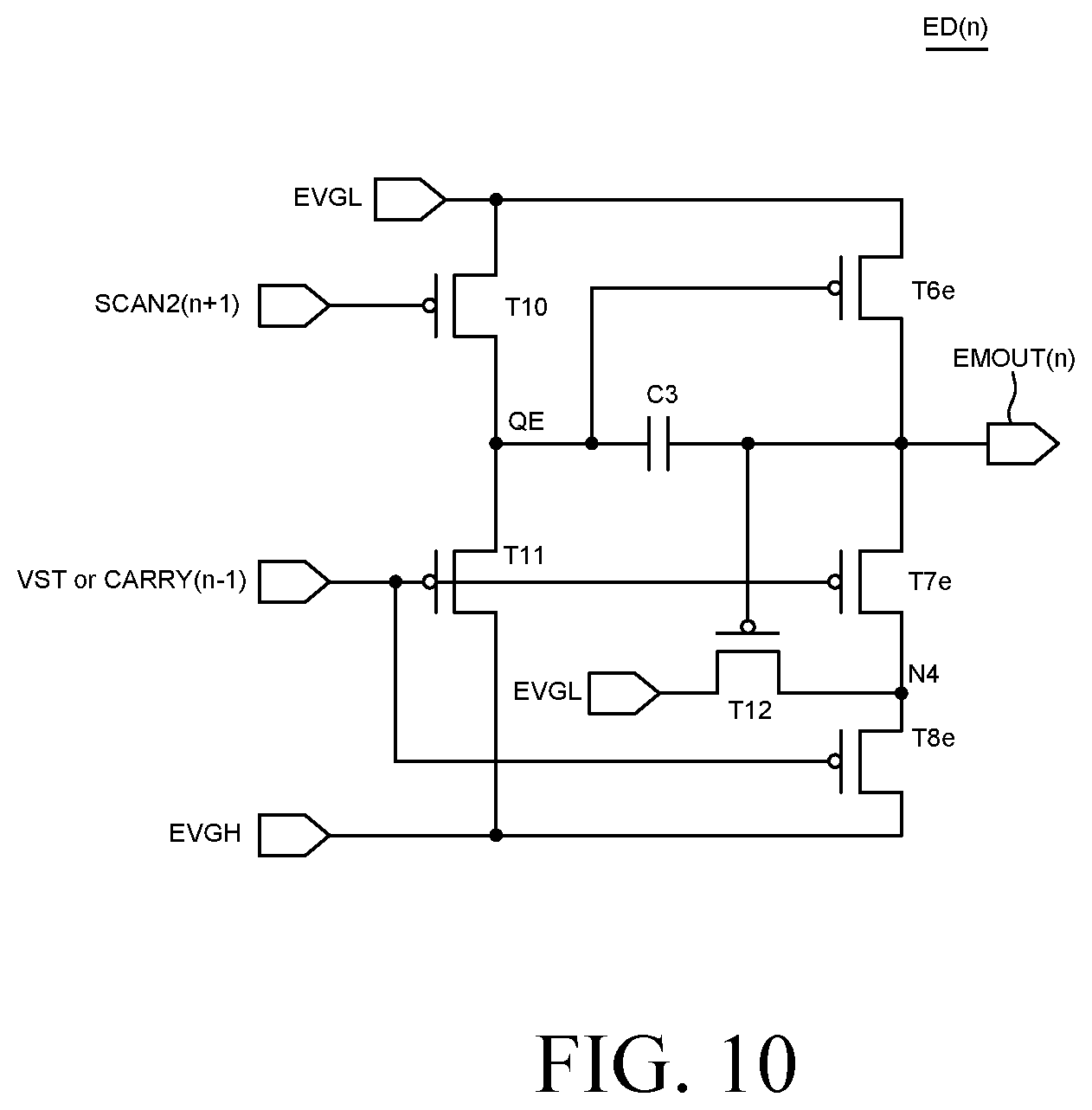 Patent US12361865 Figure 15 – Gate driver and display device comprising same