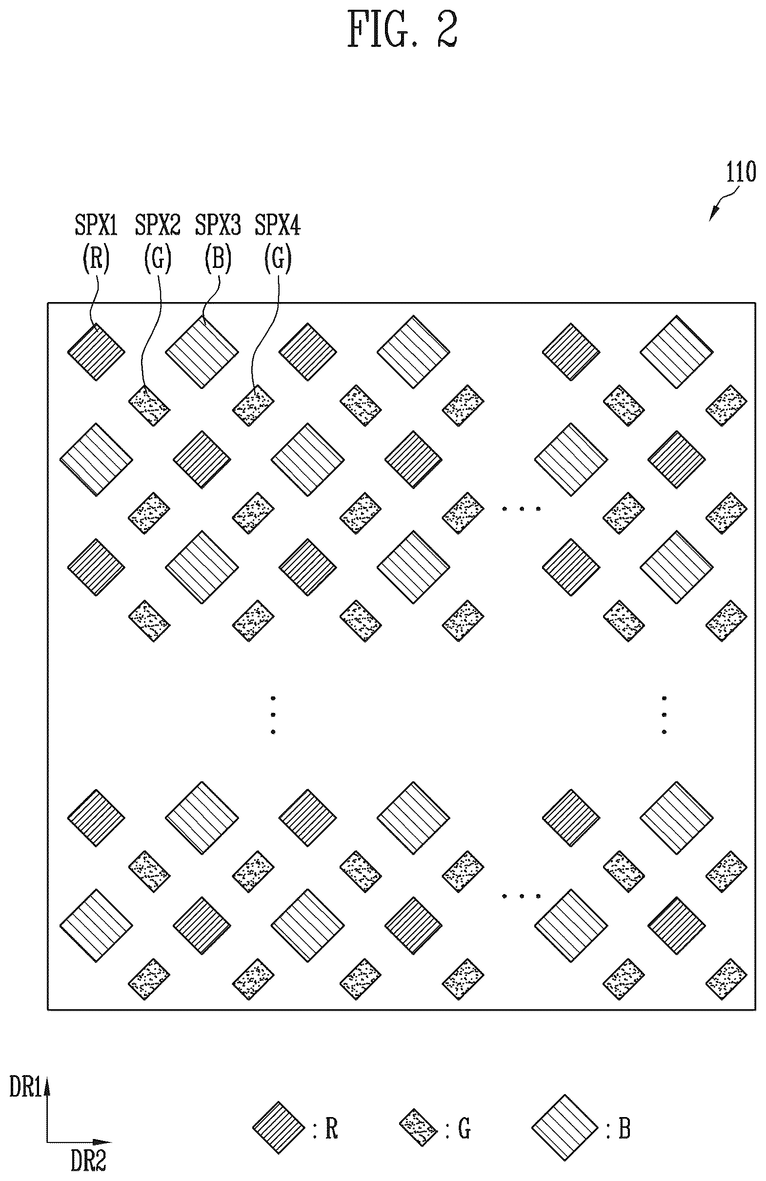 Patent US12361869 Figure 2 – Display device