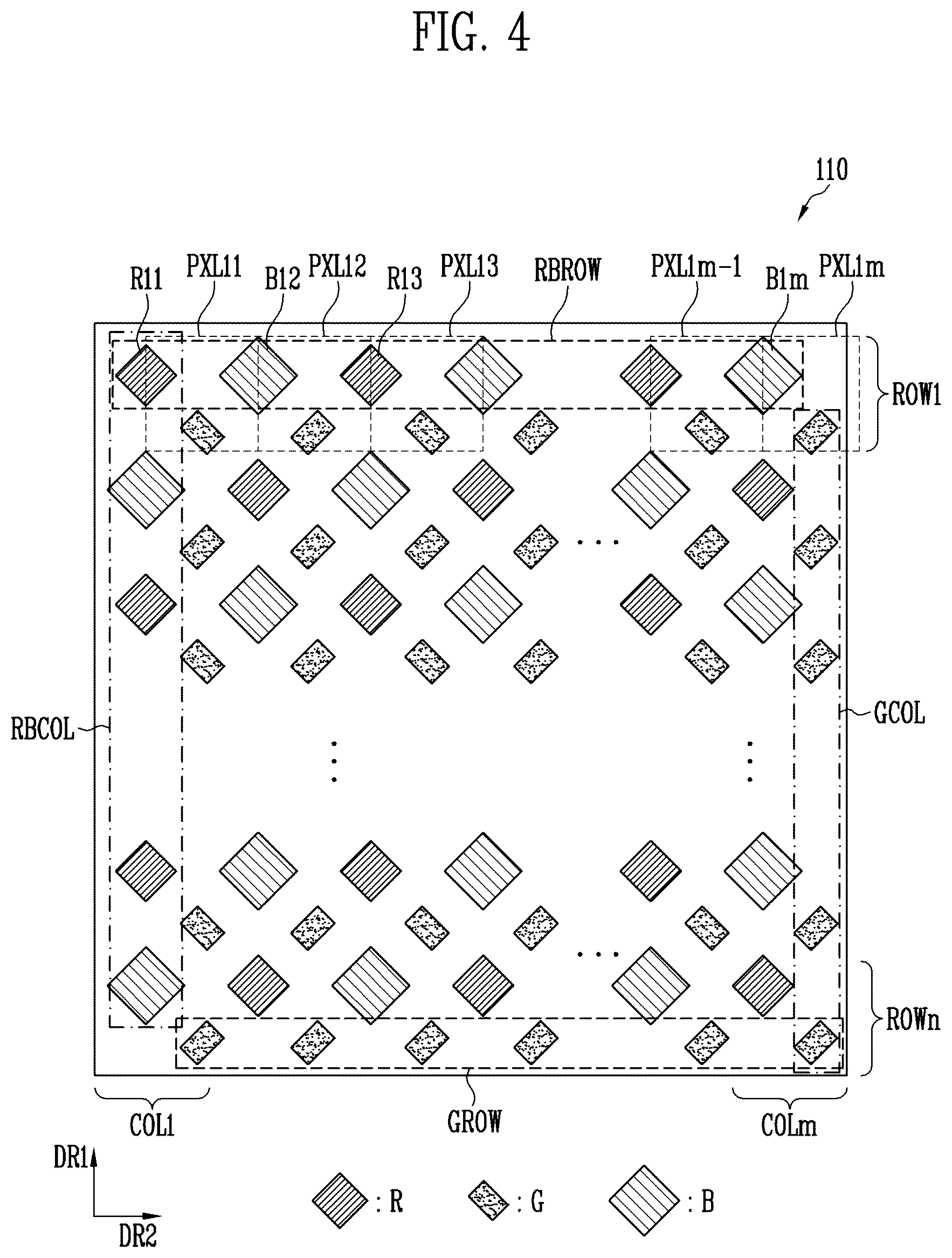 Patent US12361869 Figure 4 – Display device