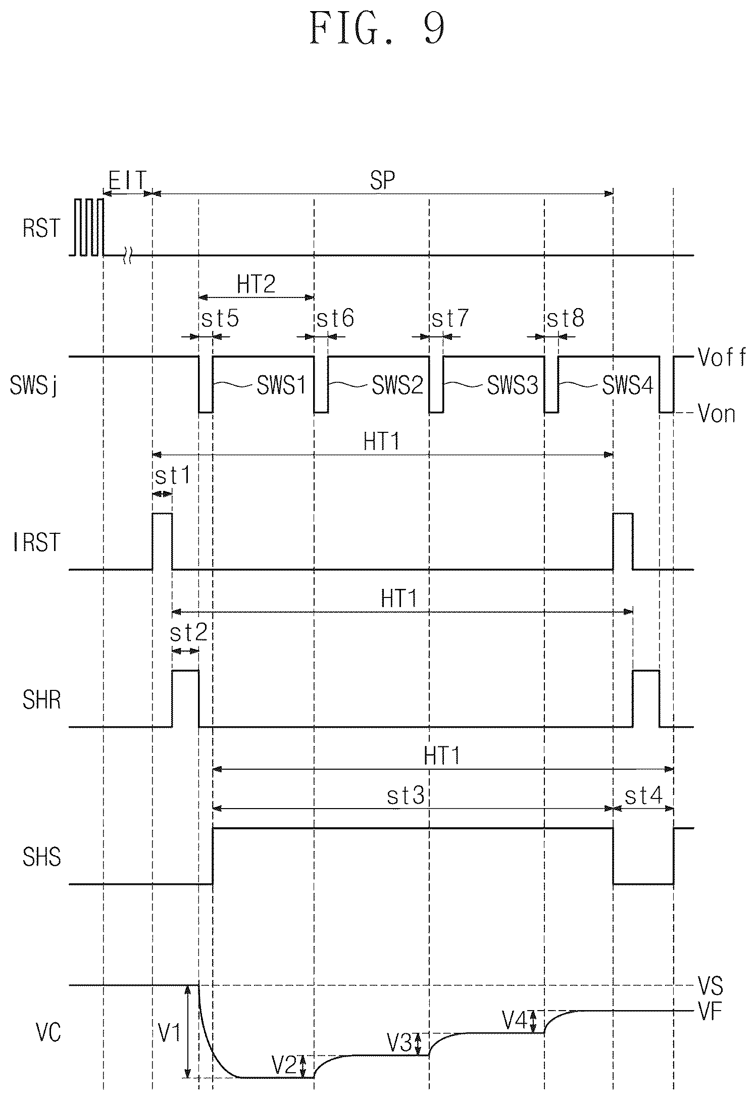Patent US12361870 Figure 9 – Electronic device