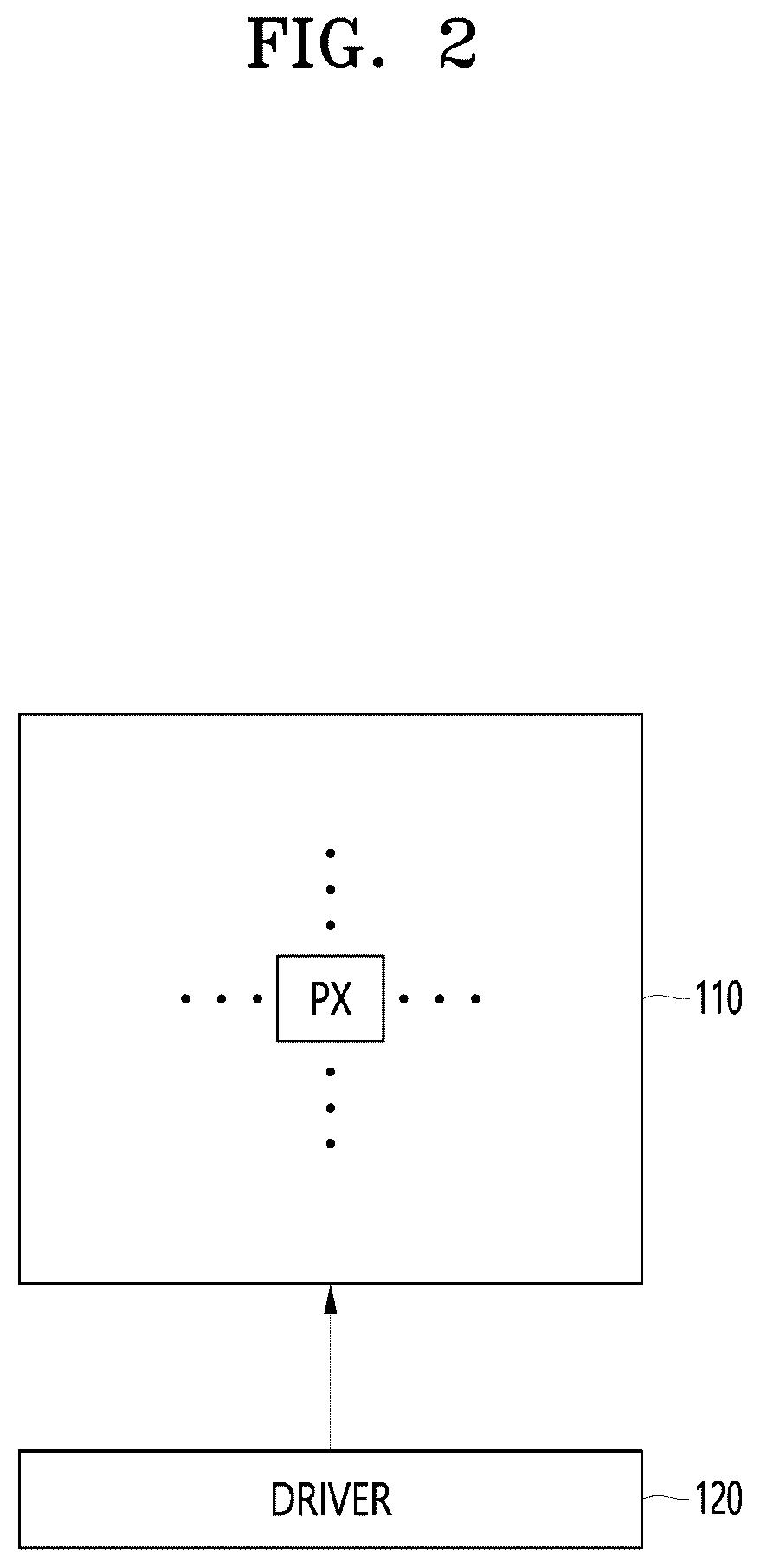 Patent US12361871 Figure 2 – Display device with combined driving methods