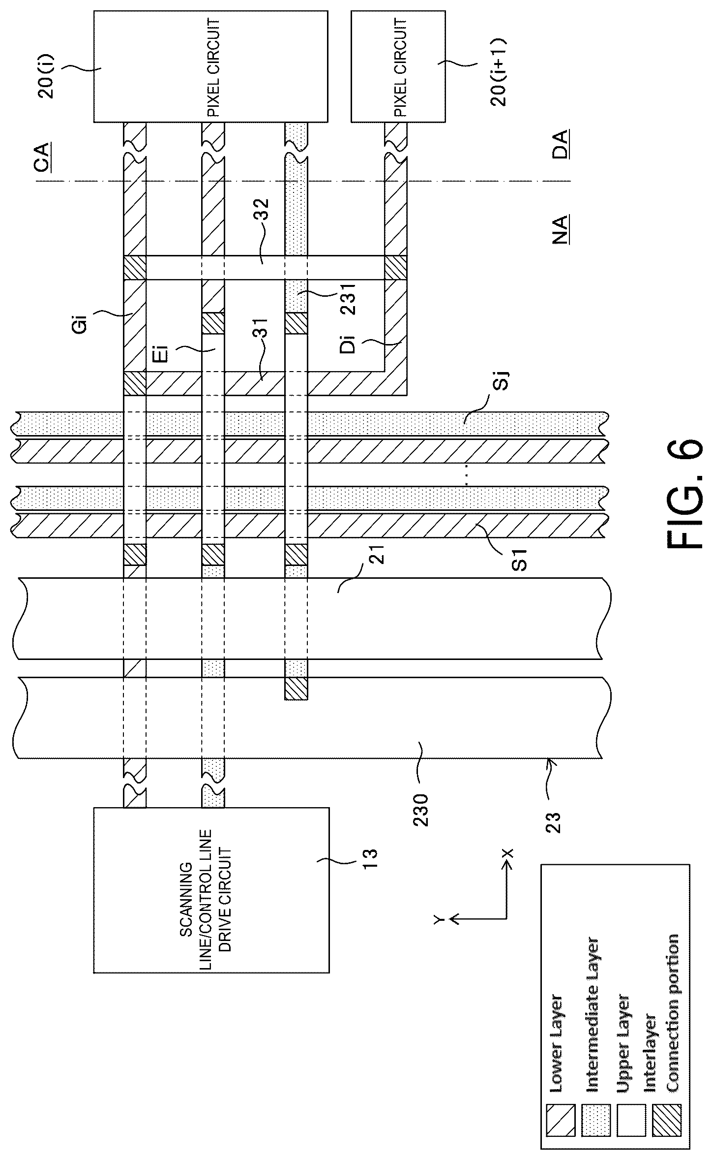 Patent US12361874 Figure 6 – Display device