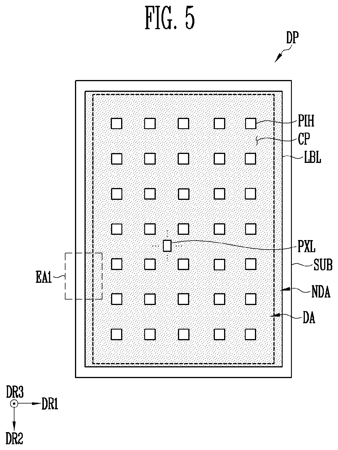 Patent US12361875 Figure 7 – Display device