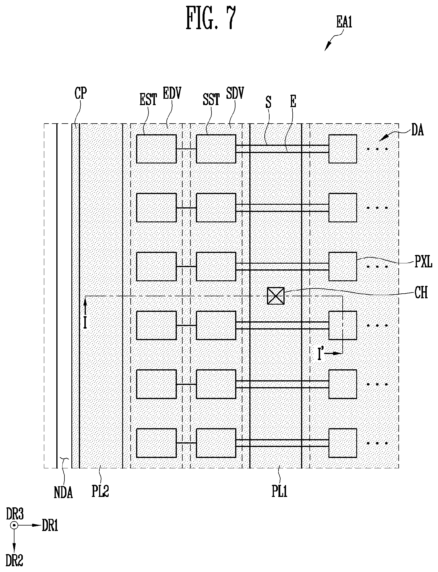 Patent US12361875 Figure 9 – Display device