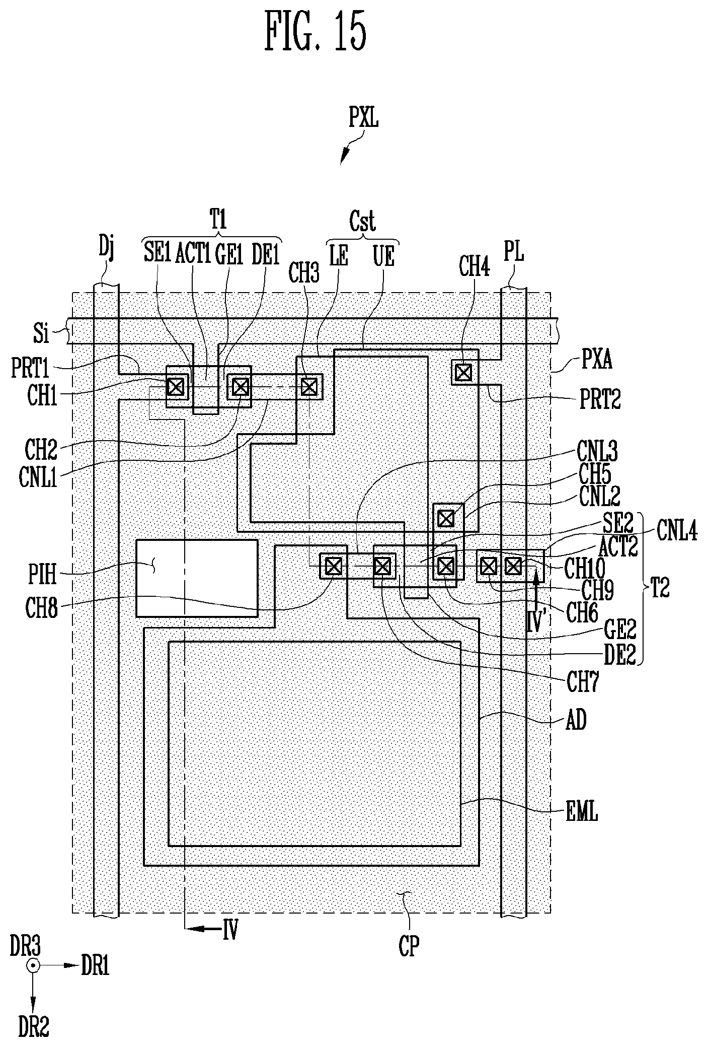 Patent US12361875 Figure 18 – Display device