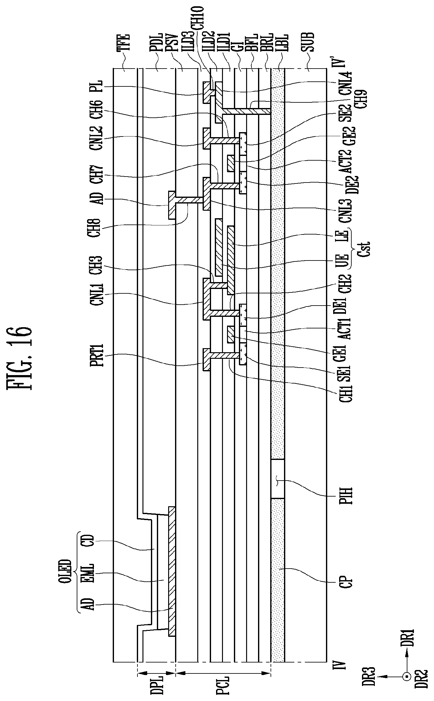 Patent US12361875 Figure 19 – Display device