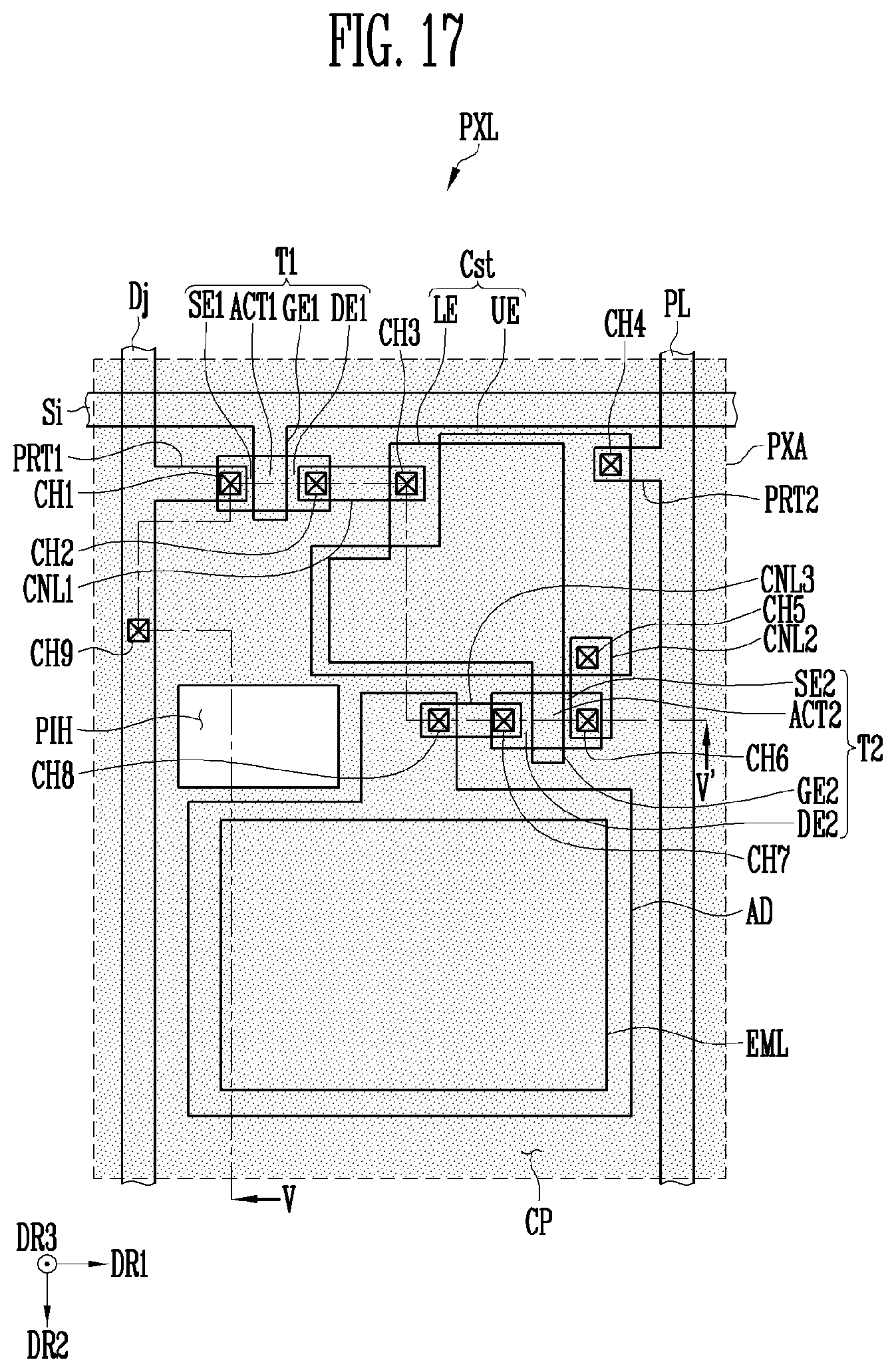 Patent US12361875 Figure 20 – Display device