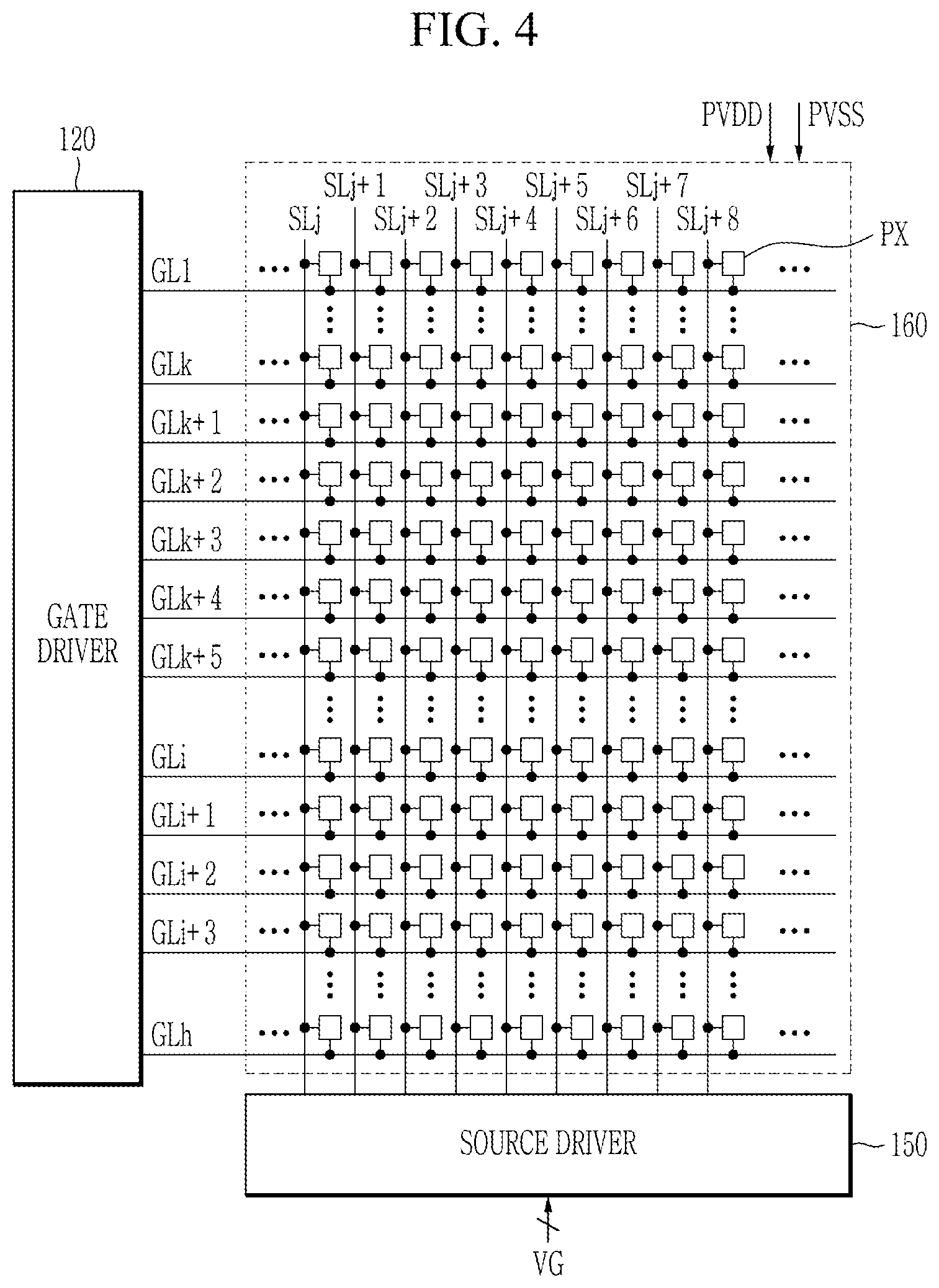 Patent US12361879 Figure 4 – Display device configured to generate a data signal based on a pixel drive voltage, display system, and driving method of display device
