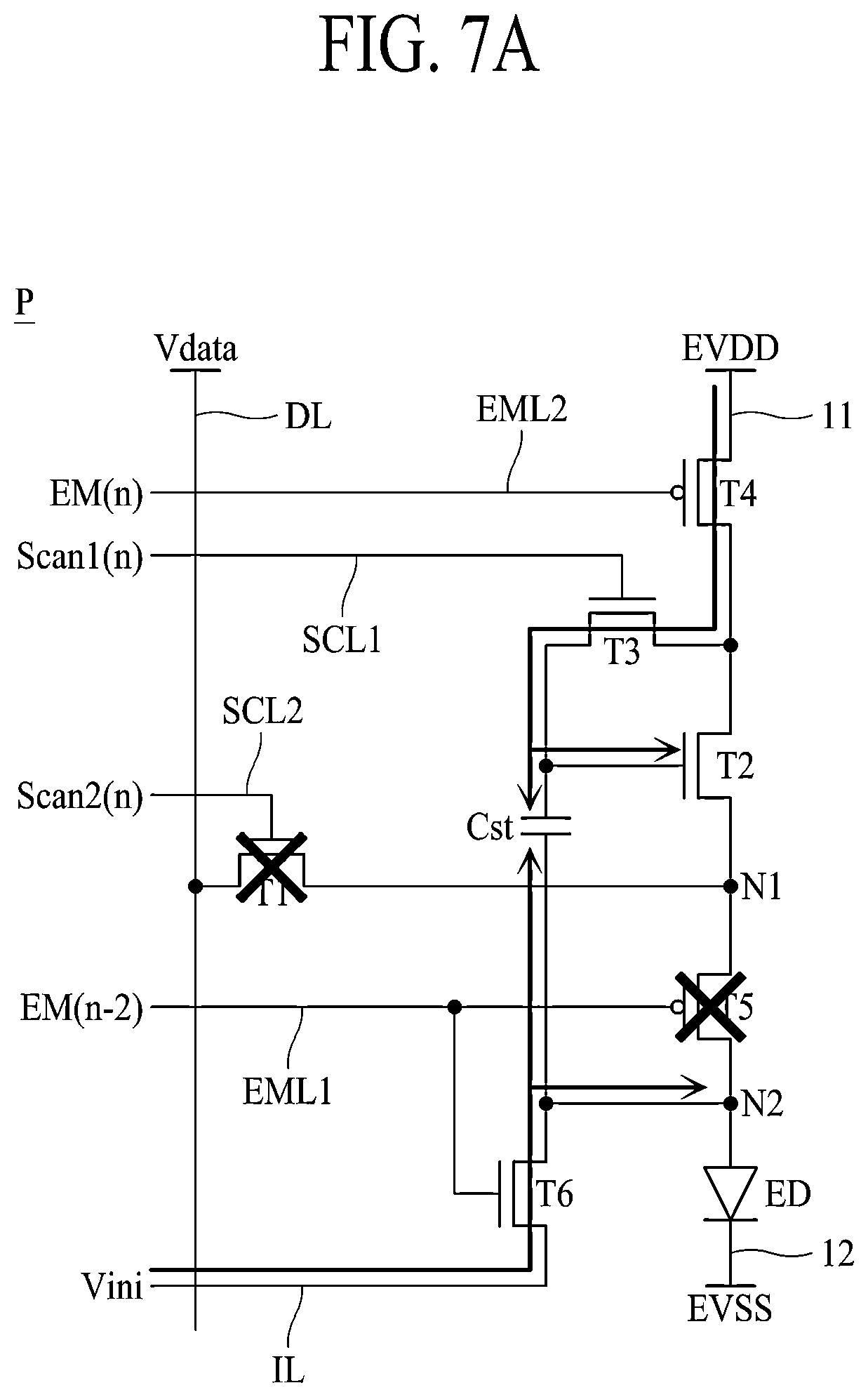 Patent US12361880 Figure 6 – Light emitting display apparatus with driving transistor formed of an oxide semiconductor