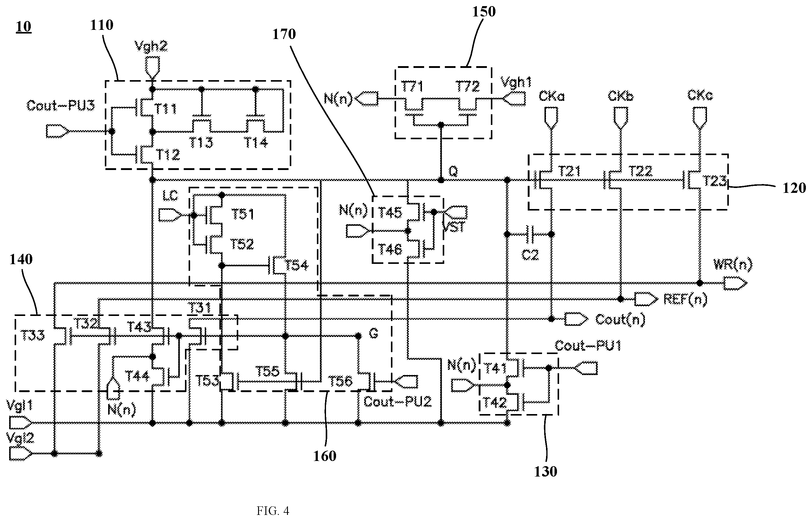 Patent US12361881 Figure 4 – Display panel and display device