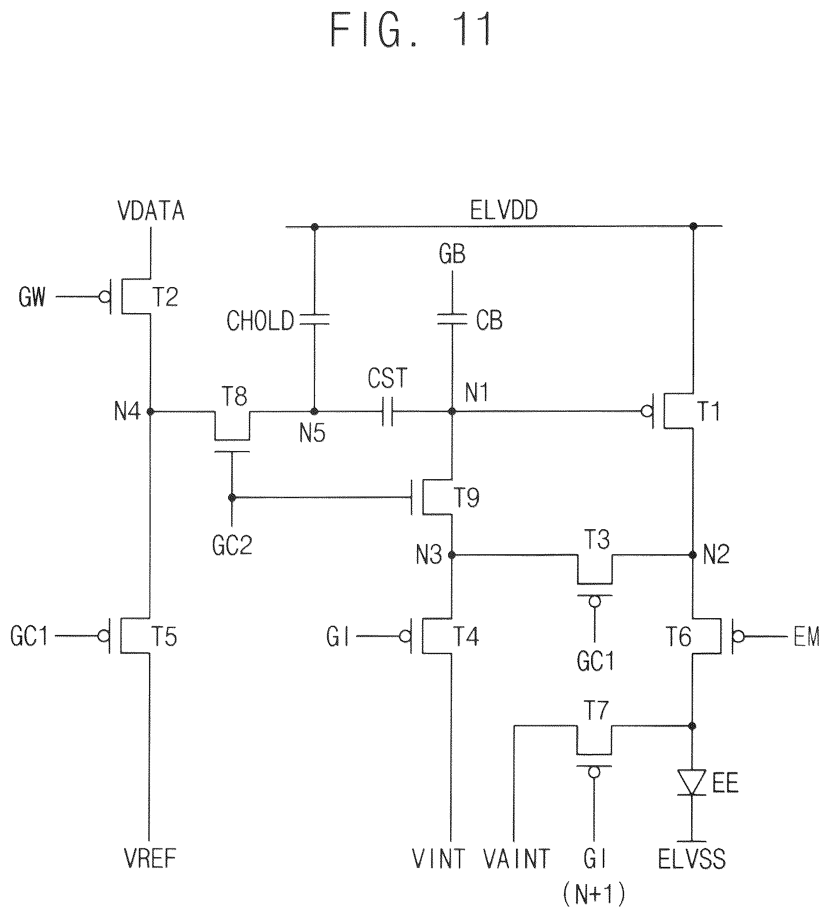Patent US12361883 Figure 8 – Display apparatus and method of driving the same