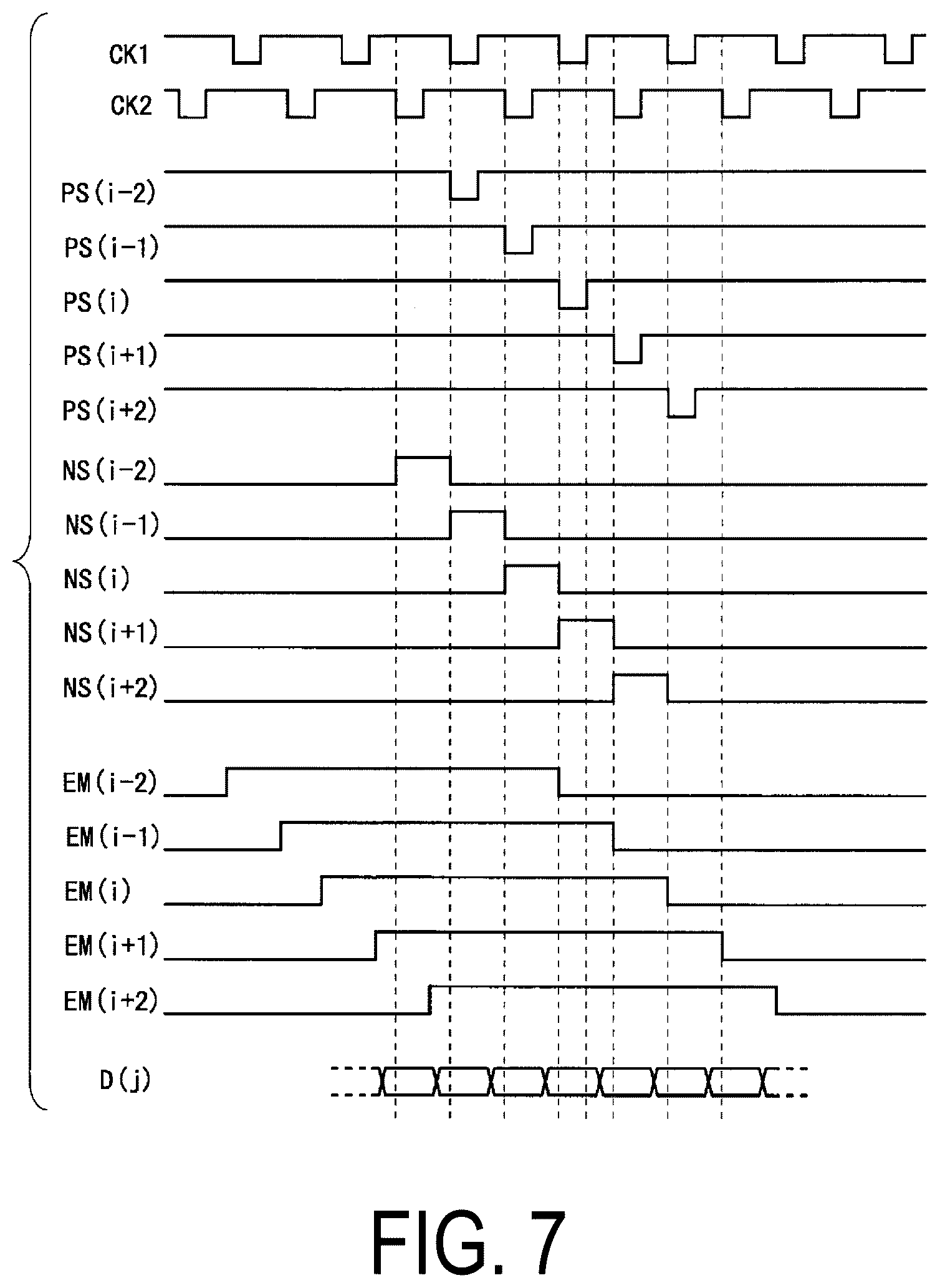 Patent US12361885 Figure 7 – Display device and method for driving same
