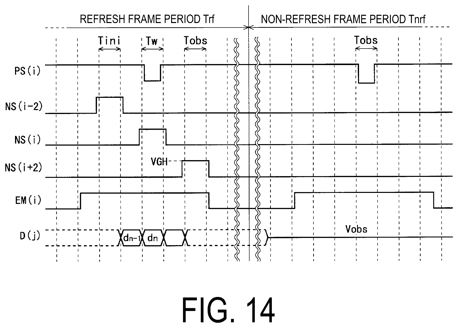 Patent US12361885 Figure 14 – Display device and method for driving same