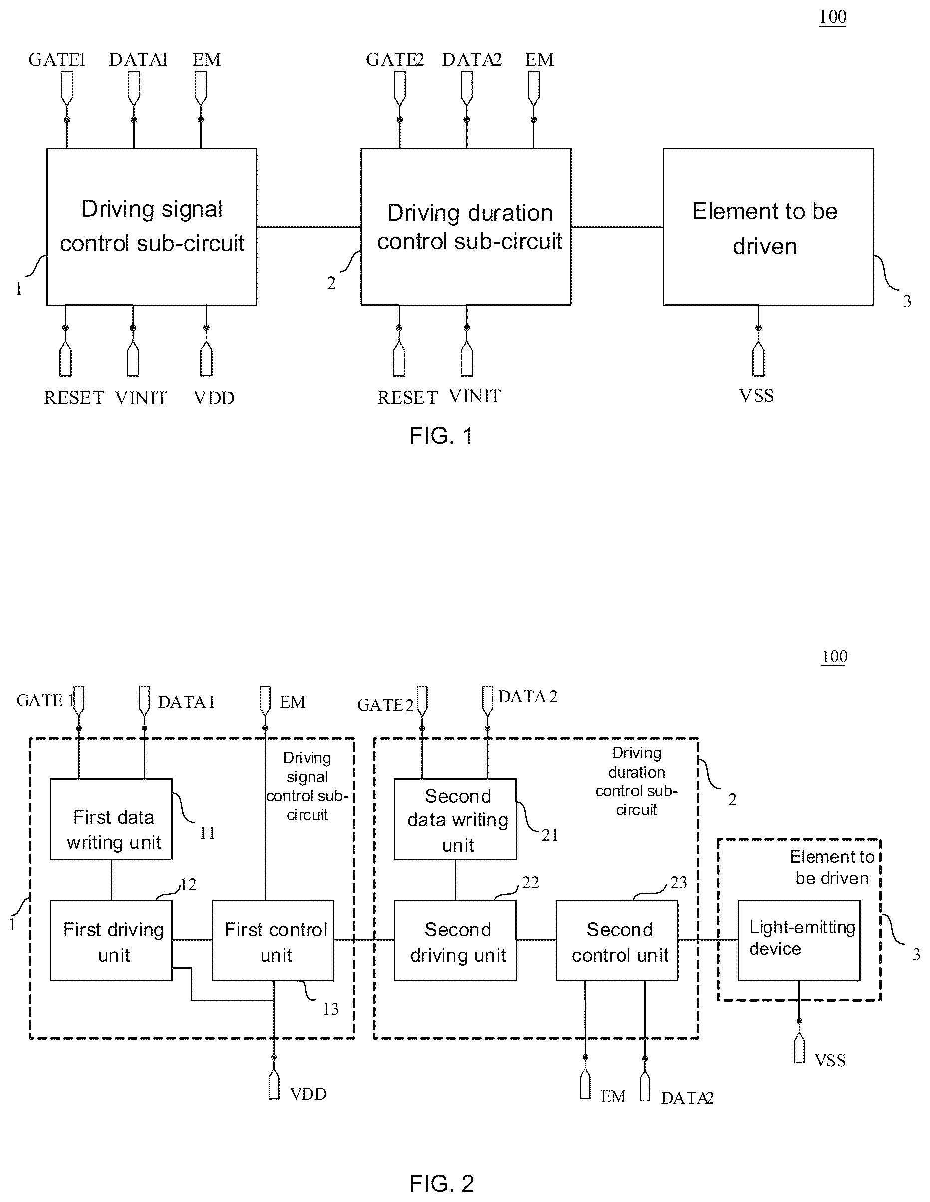 Patent US12361887 Figure 1 – Pixel driving circuit, pixel driving method, display panel and display device