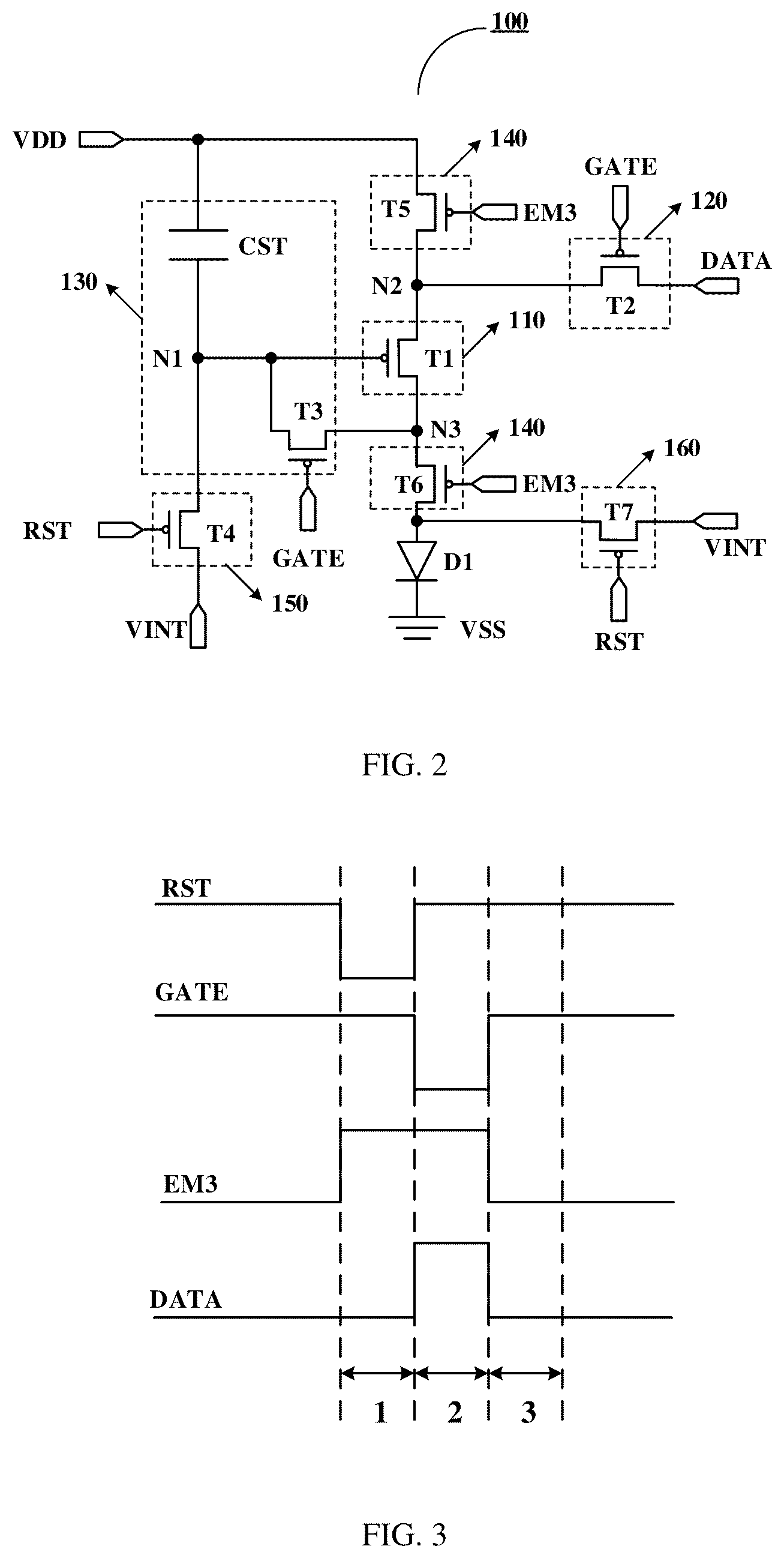 Patent US12361888 Figure 2 – Display device having multiple start signals for emission control scanning drivers
