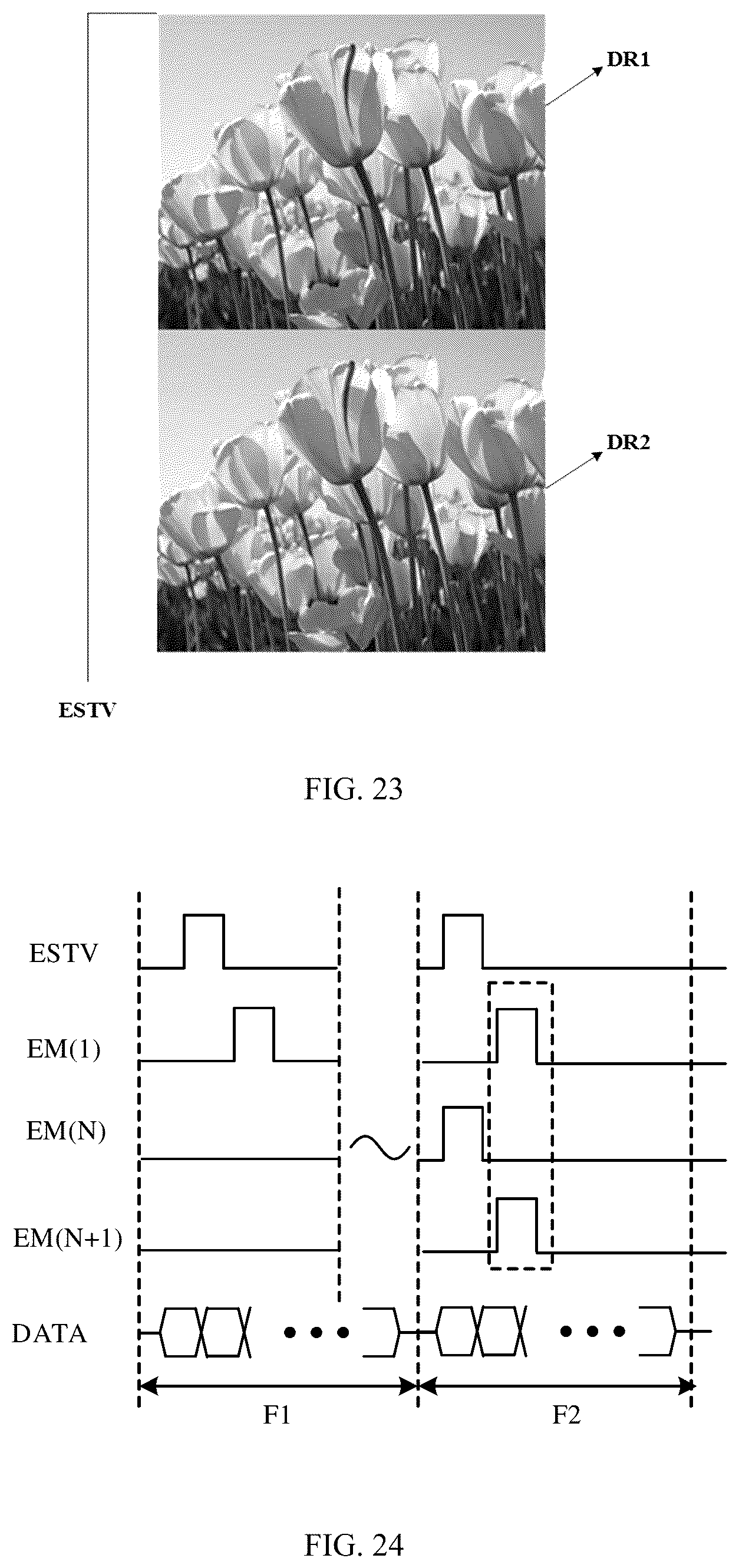Patent US12361888 Figure 20 – Display device having multiple start signals for emission control scanning drivers