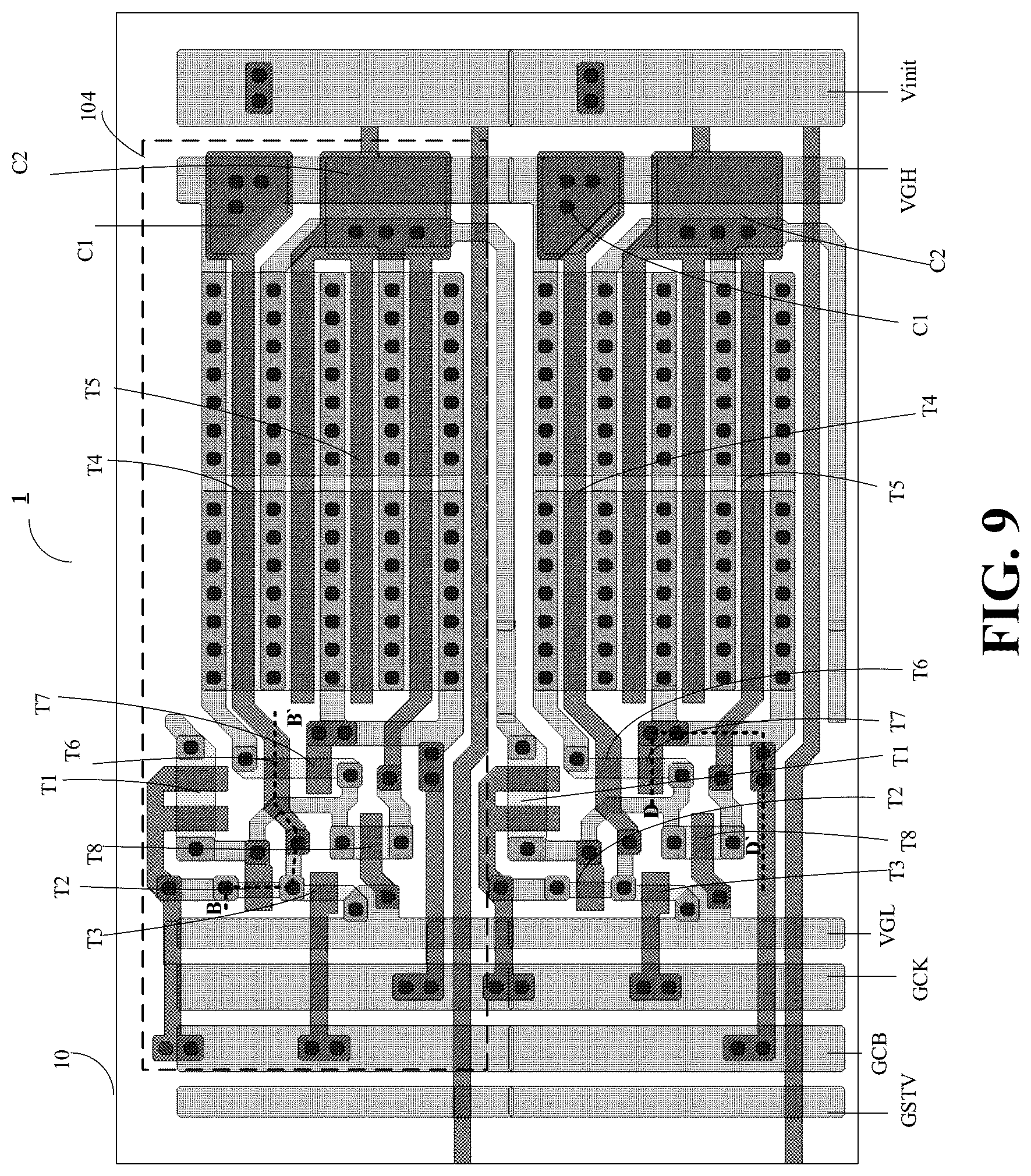 Patent US12361889 Figure 5 – Display substrate, display panel, display apparatus, and method of fabricating display substrate