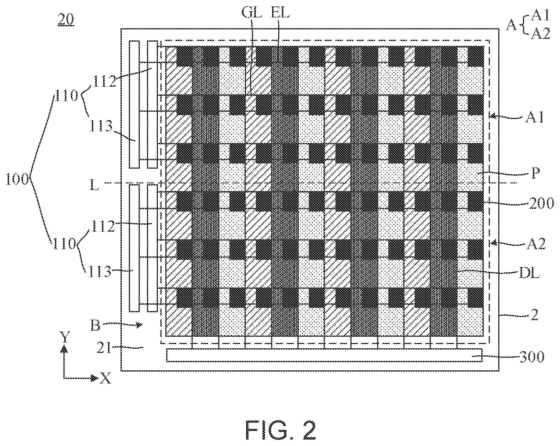 Patent US12361890 Figure 2 – Scanning control circuit and method for driving the same, display substrate, display panel and device