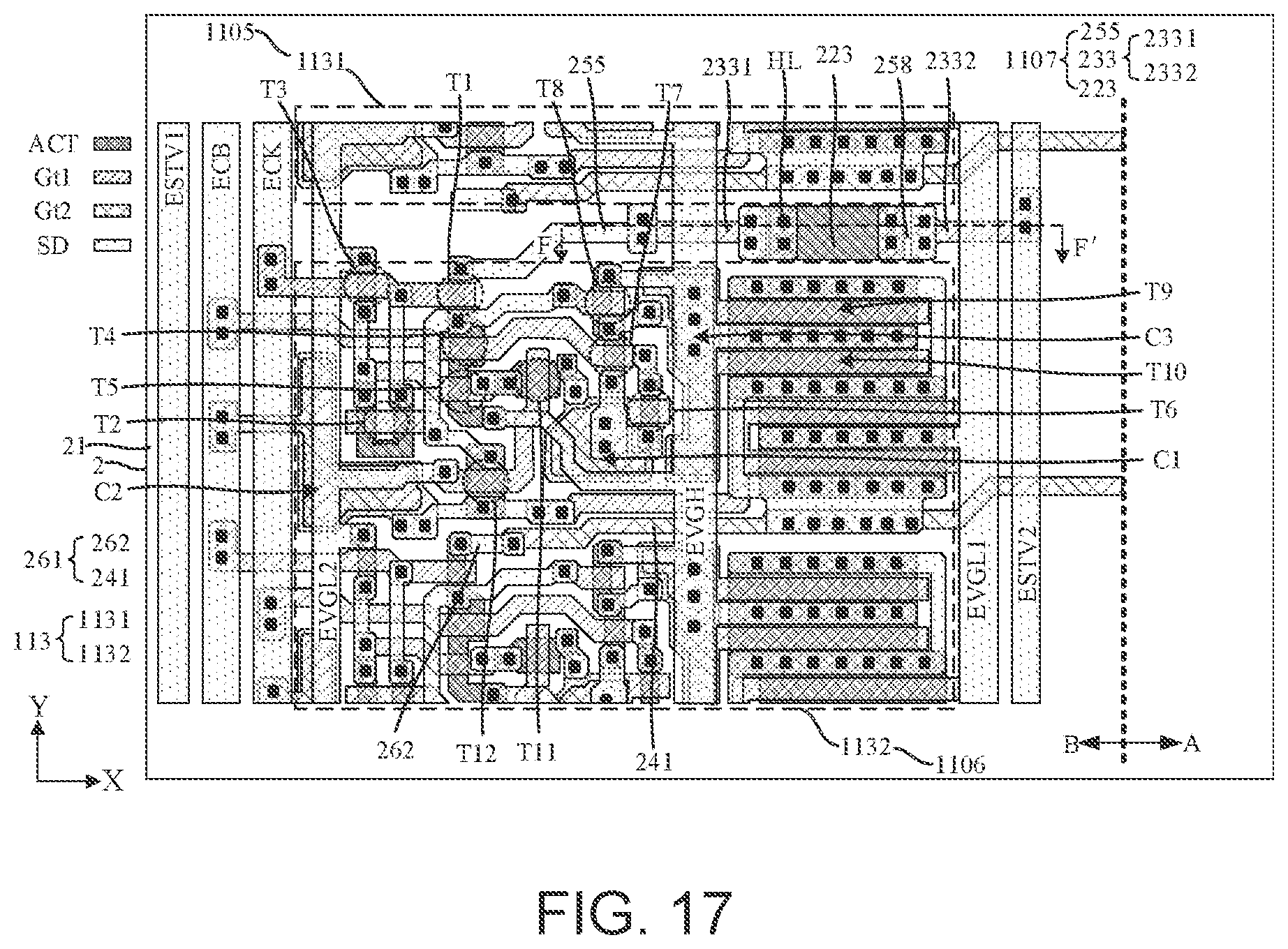 Patent US12361890 Figure 11 – Scanning control circuit and method for driving the same, display substrate, display panel and device