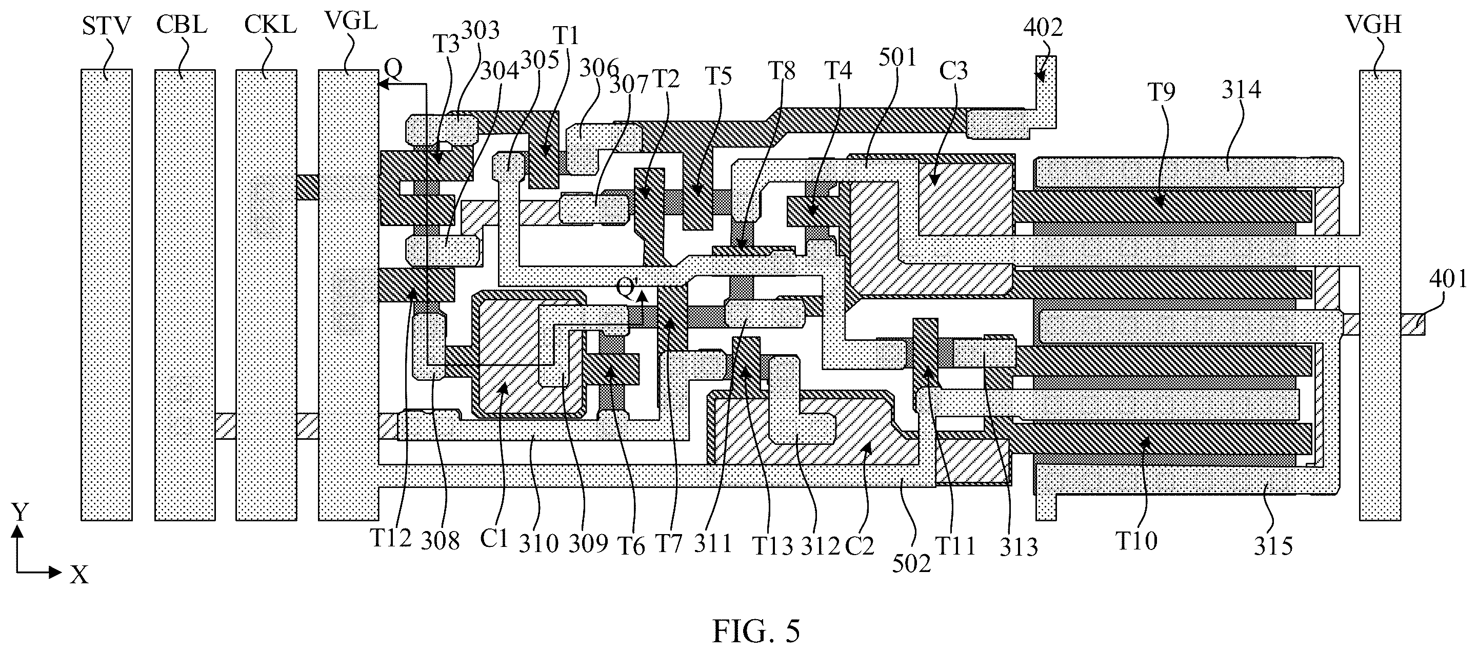 Patent US12361891 Figure 3 – Display substrate, manufacturing method therefor, and display apparatus