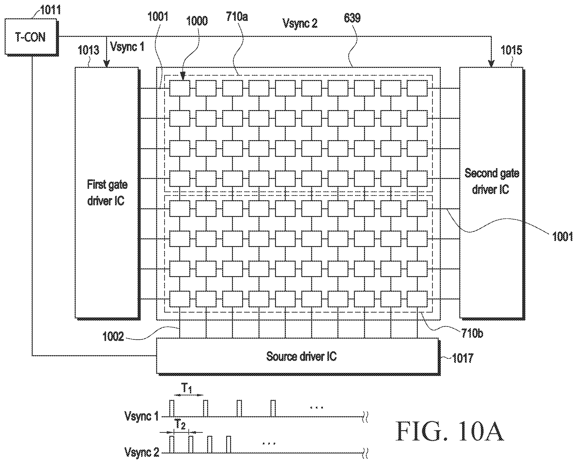 Patent US12361893 Figure 10 – Electronic device for displaying content on basis of plurality of scanning rates and operating method therefor