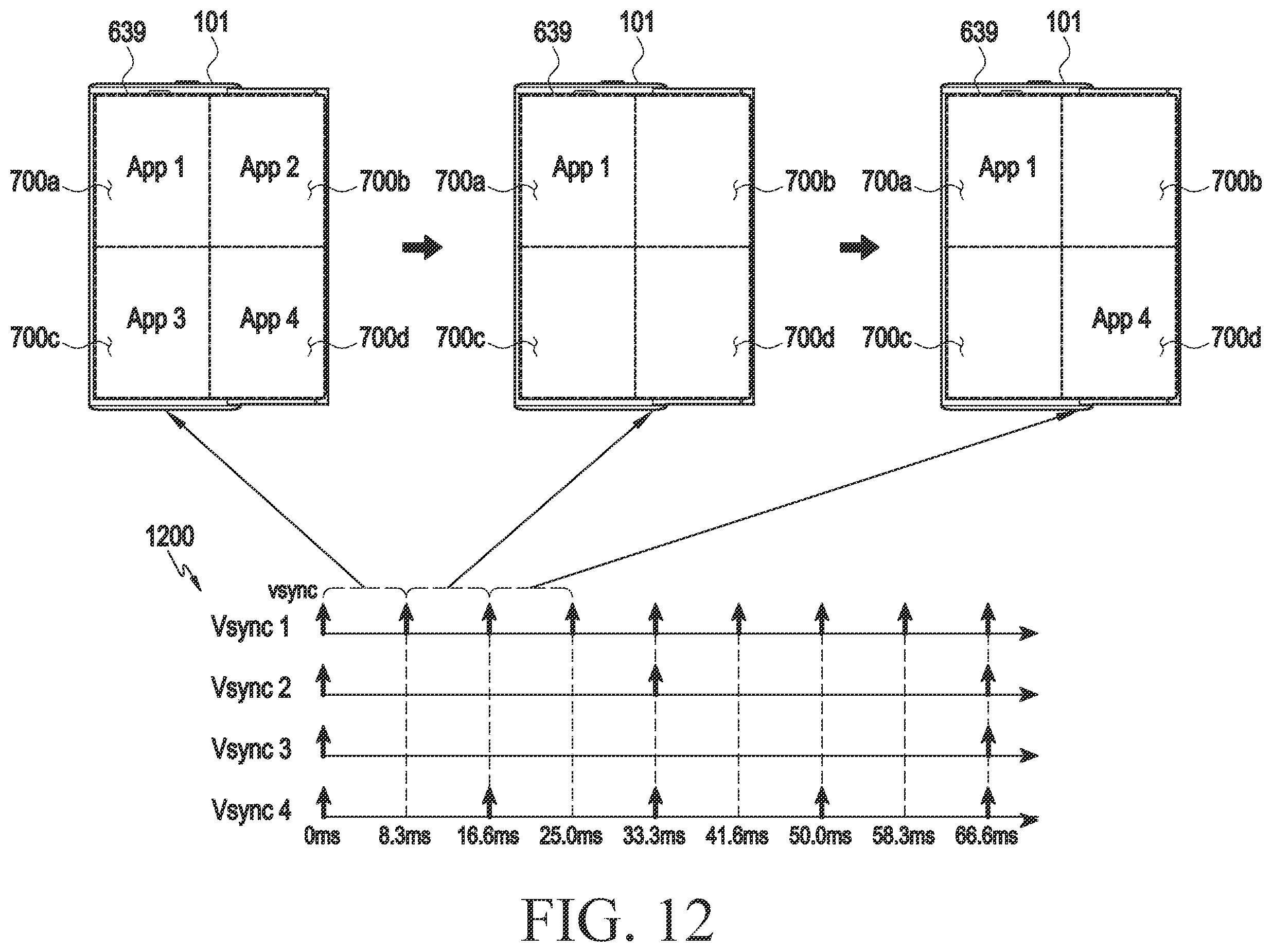 Patent US12361893 Figure 14 – Electronic device for displaying content on basis of plurality of scanning rates and operating method therefor