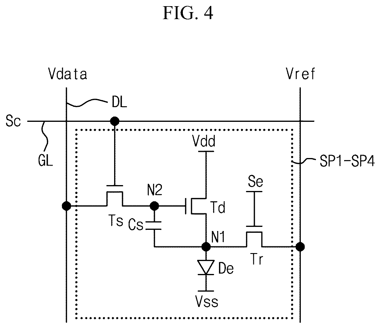 Patent US12361895 Figure 3 – Display apparatus having narrow bezel