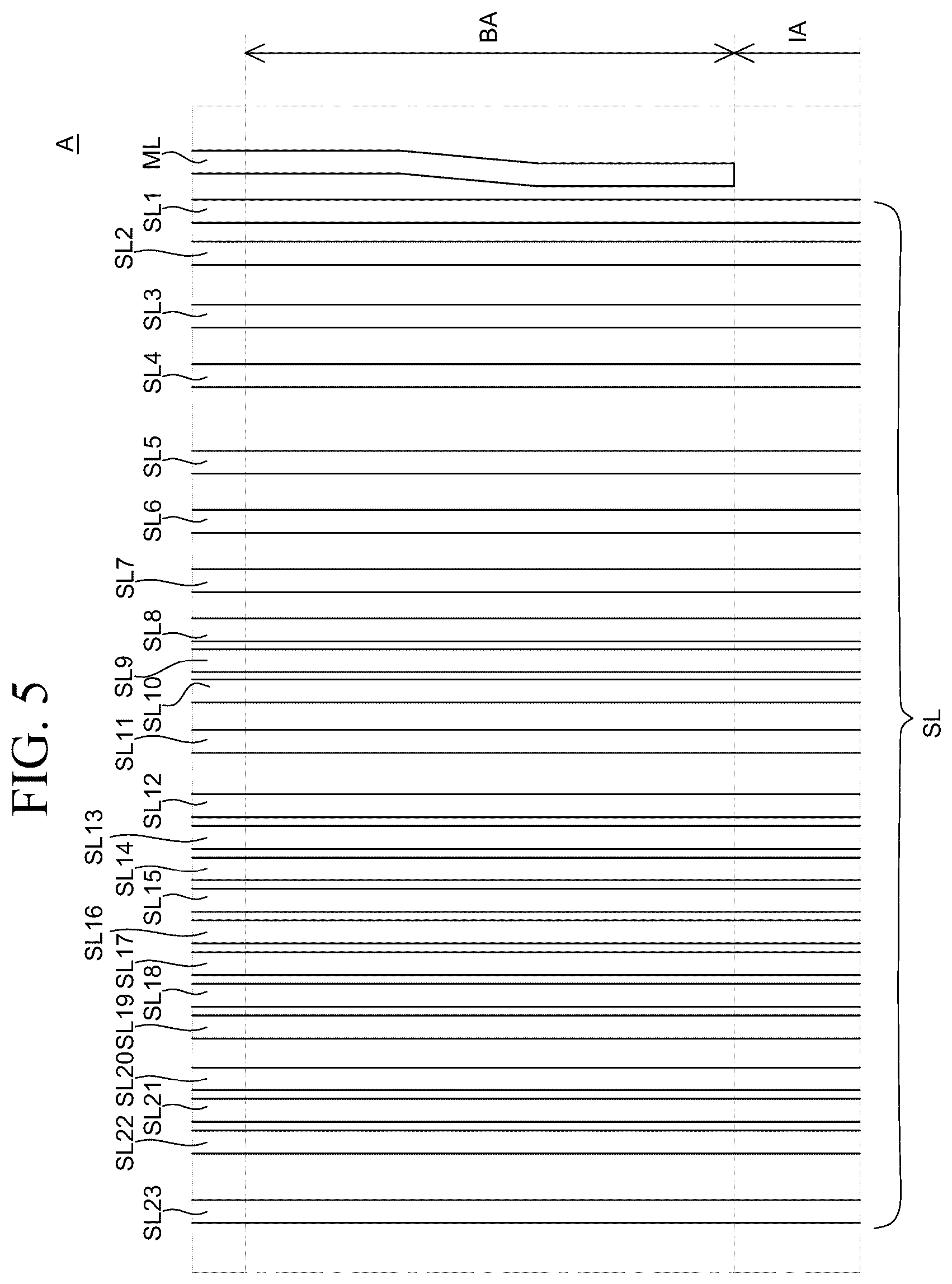 Patent US12361896 Figure 5 – Display apparatus