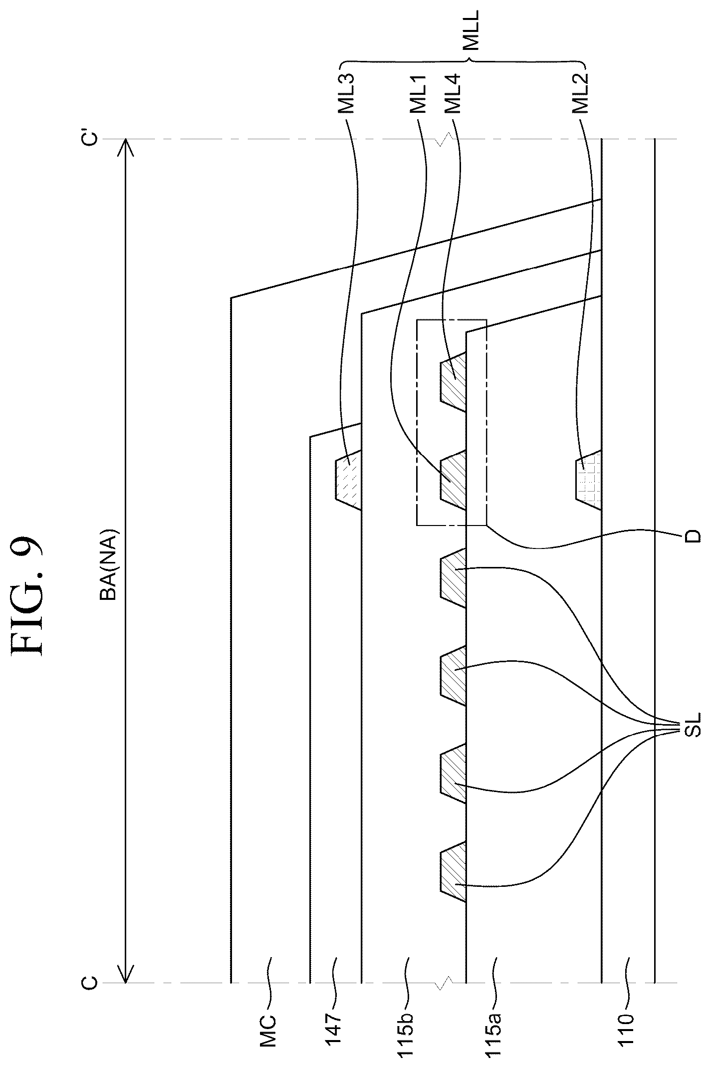 Patent US12361896 Figure 9 – Display apparatus
