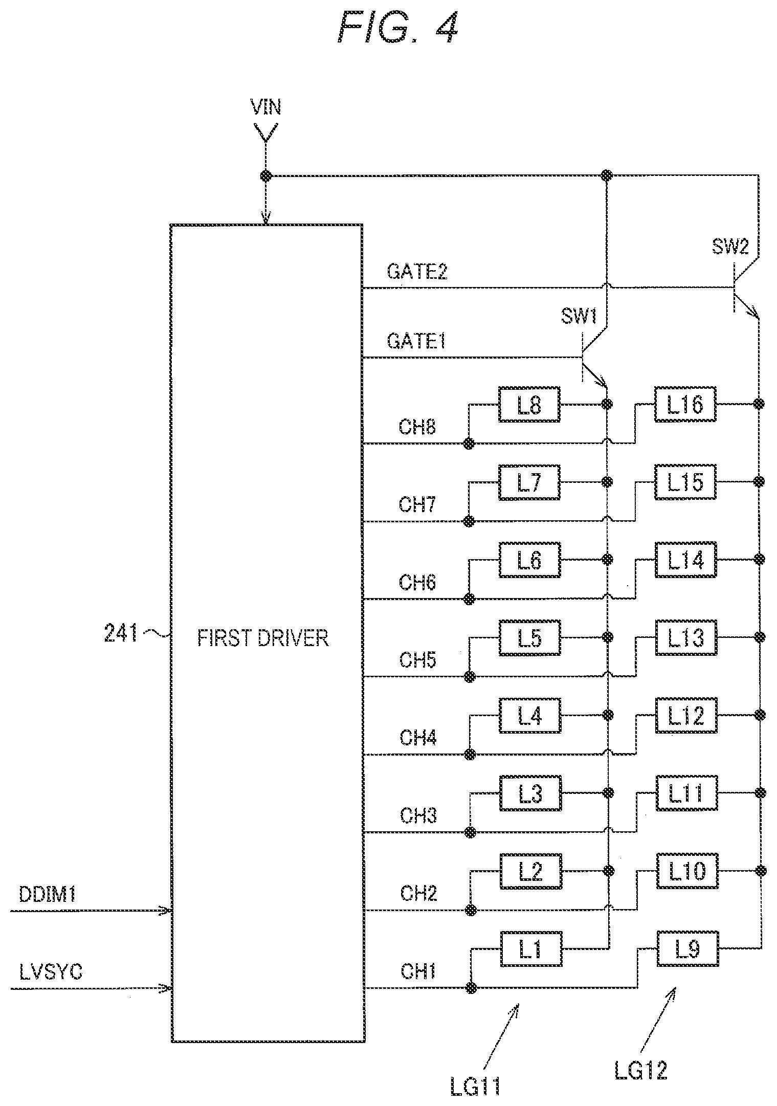 Patent US12361899 Figure 4 – Display system and electronic device