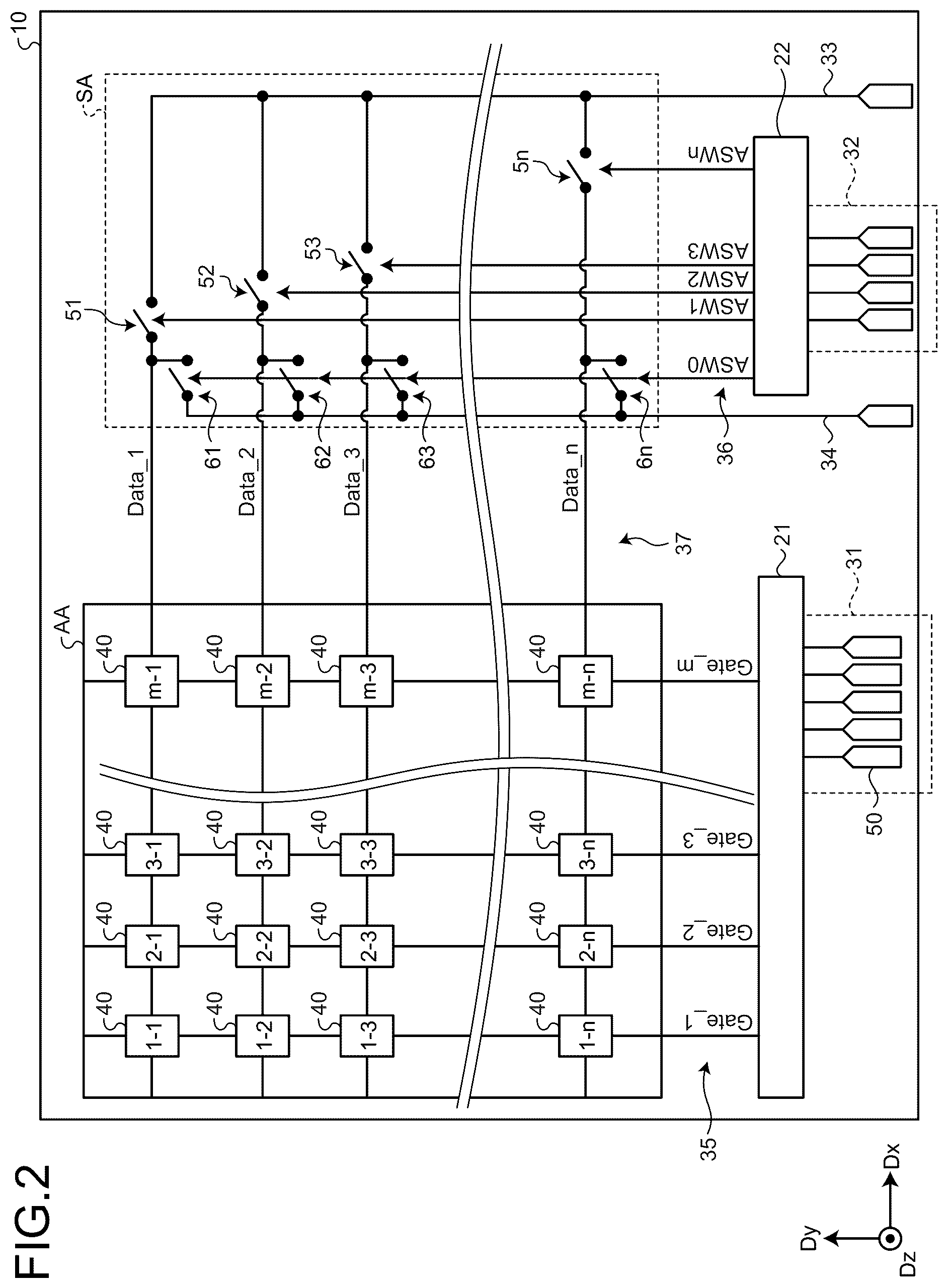 Patent US12361903 Figure 2 – Electrochromic device