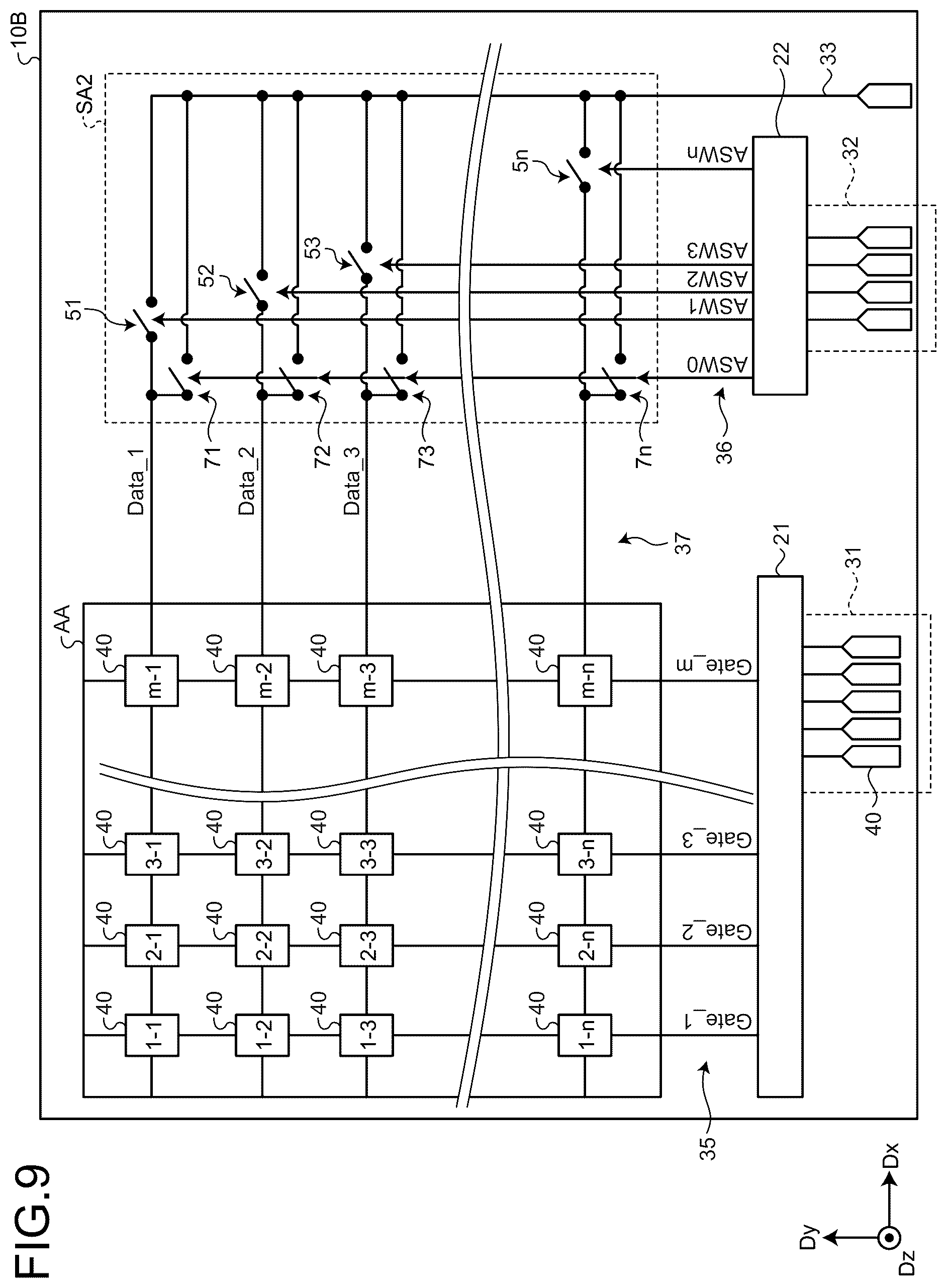 Patent US12361903 Figure 8 – Electrochromic device