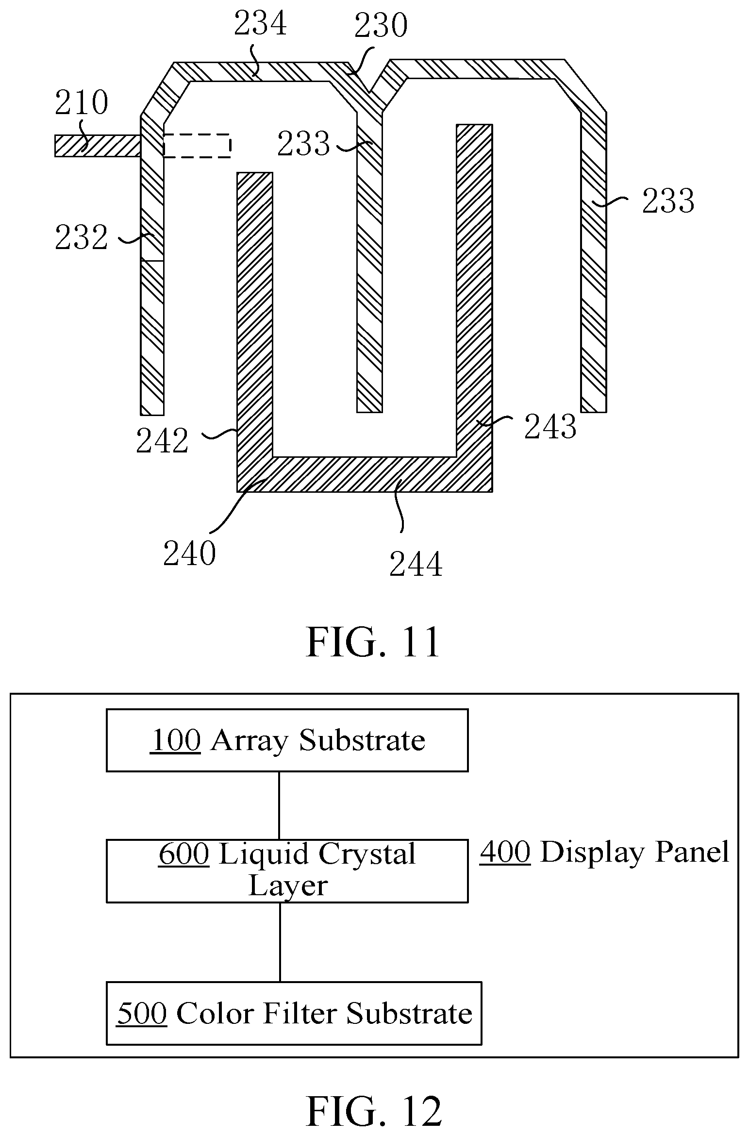 Patent US12361904 Figure 8 – Control switch of driving circuit, array substrate and display panel