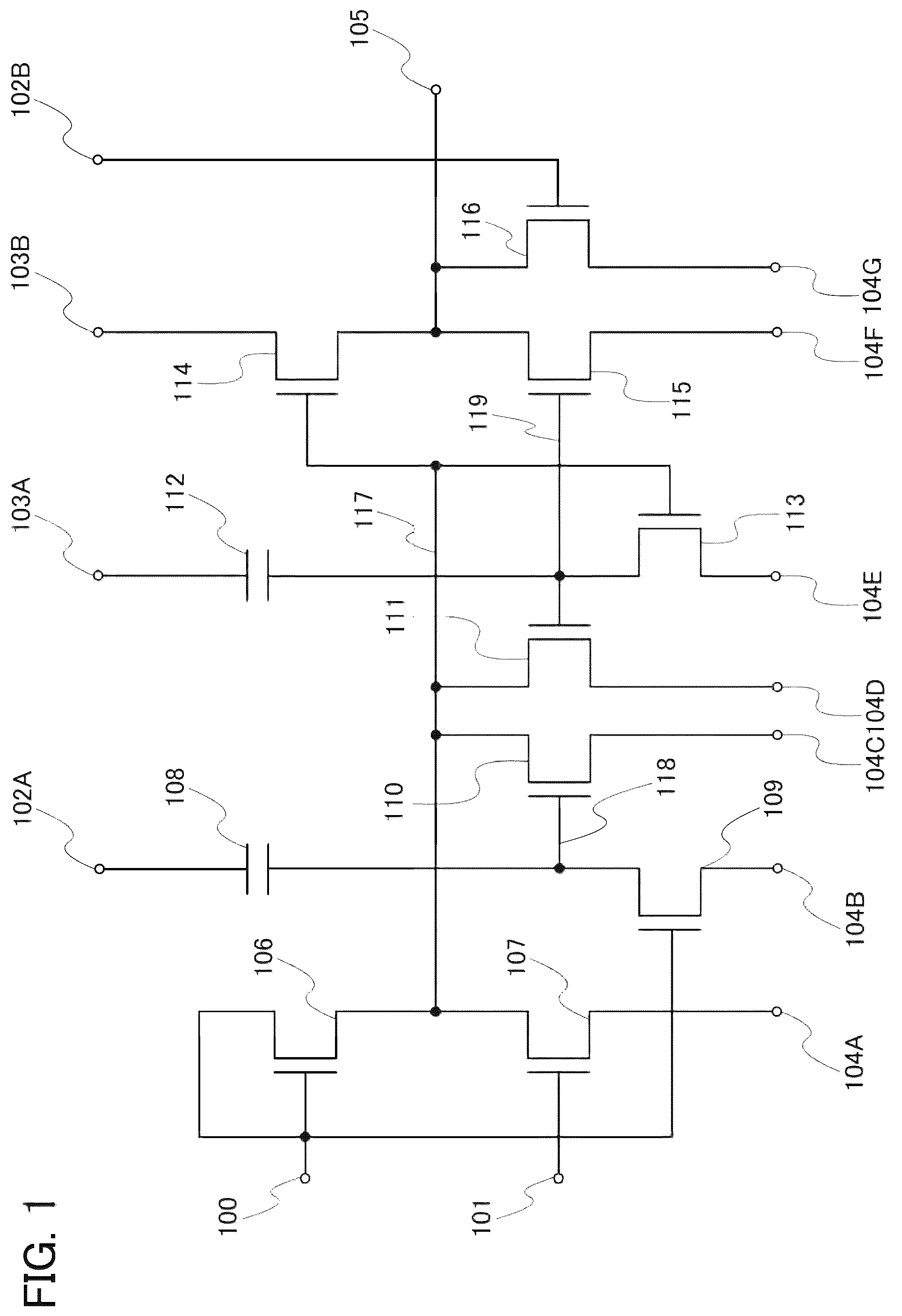 Patent US12361906 Figure 1 – Driver circuit, display device, and electronic device