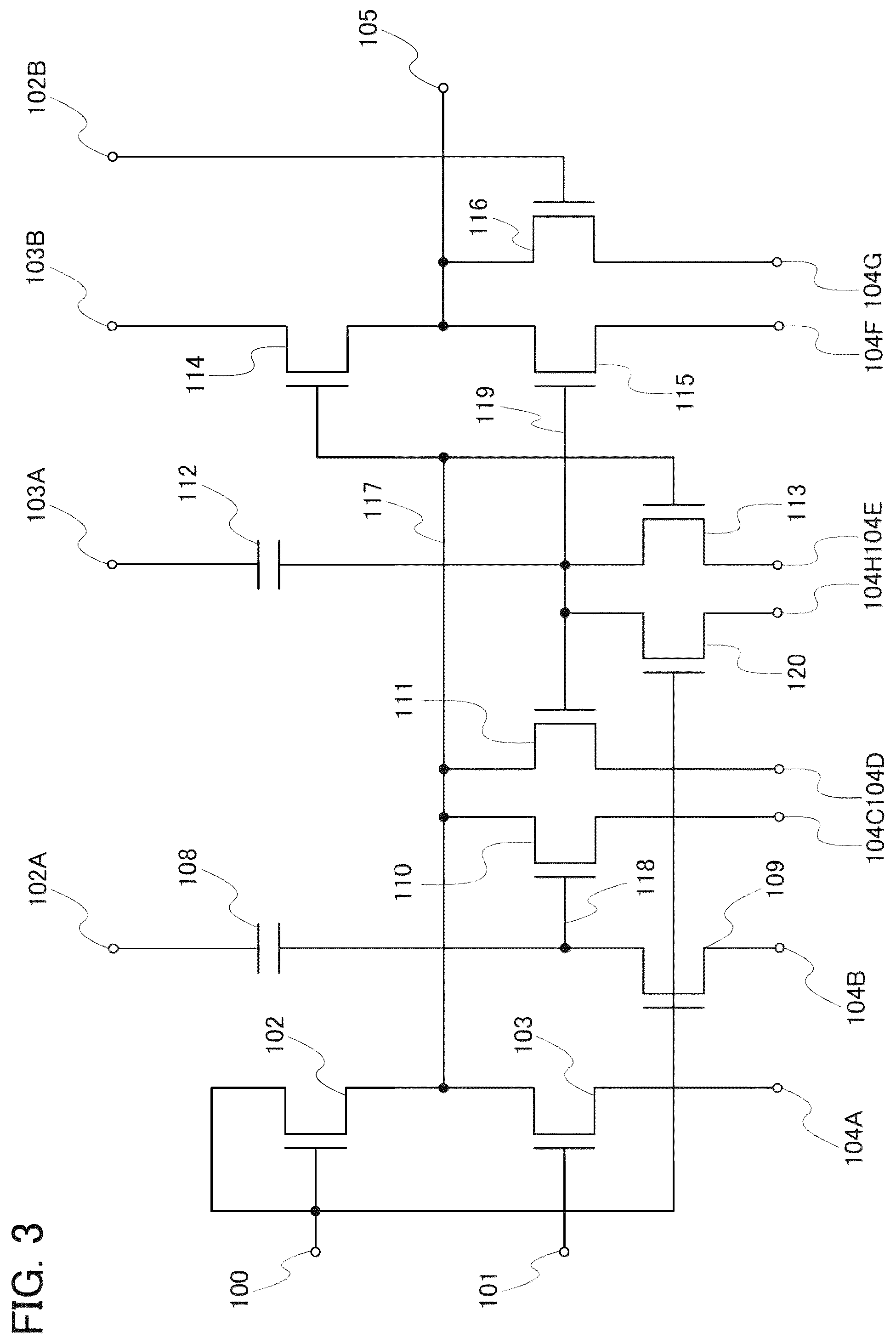 Patent US12361906 Figure 3 – Driver circuit, display device, and electronic device