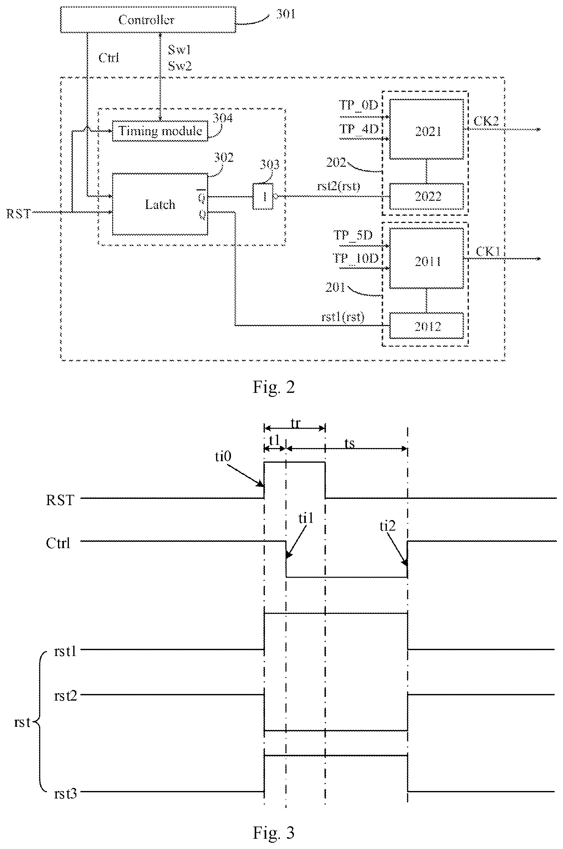 Patent US12361910 Figure 3 – Driver and related display device