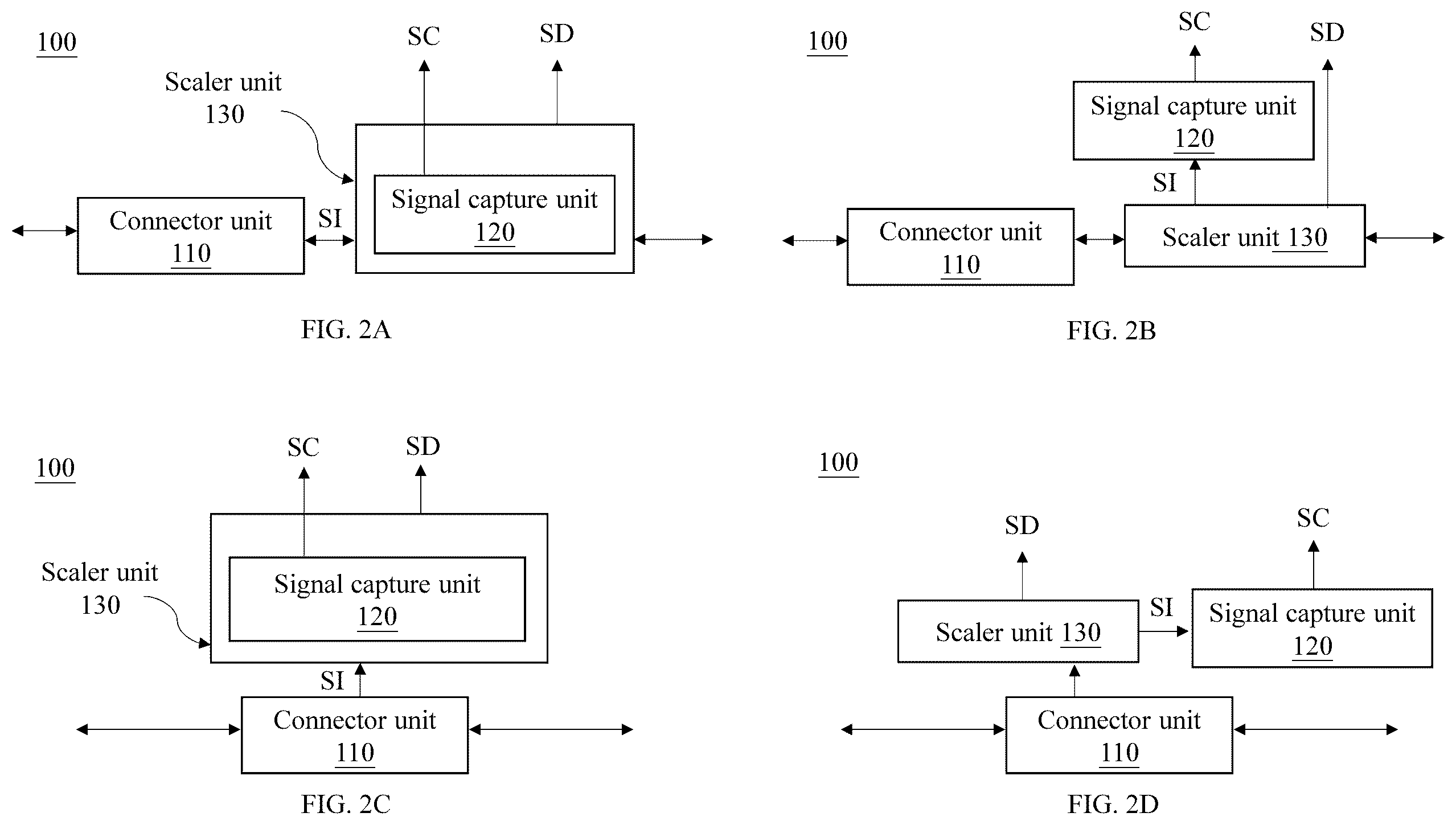 Patent US12361911 Figure 2 – Control device and related display system