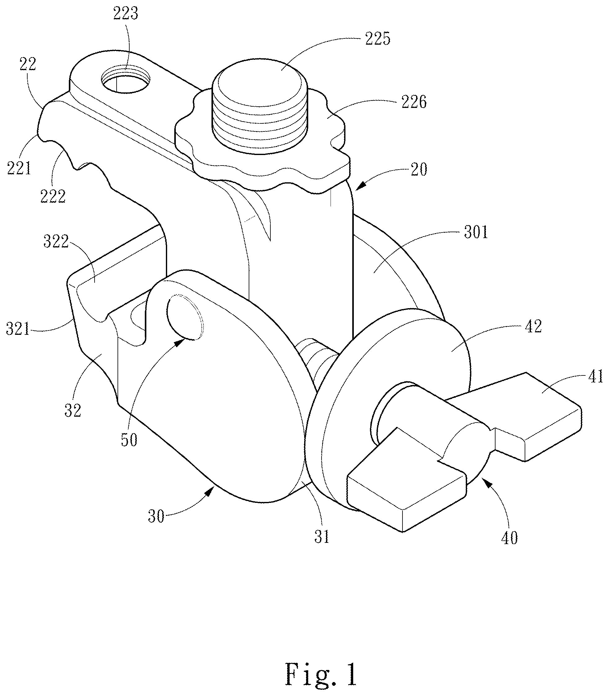 Patent US12361916 Figure 1 – Drum frame clamping stand