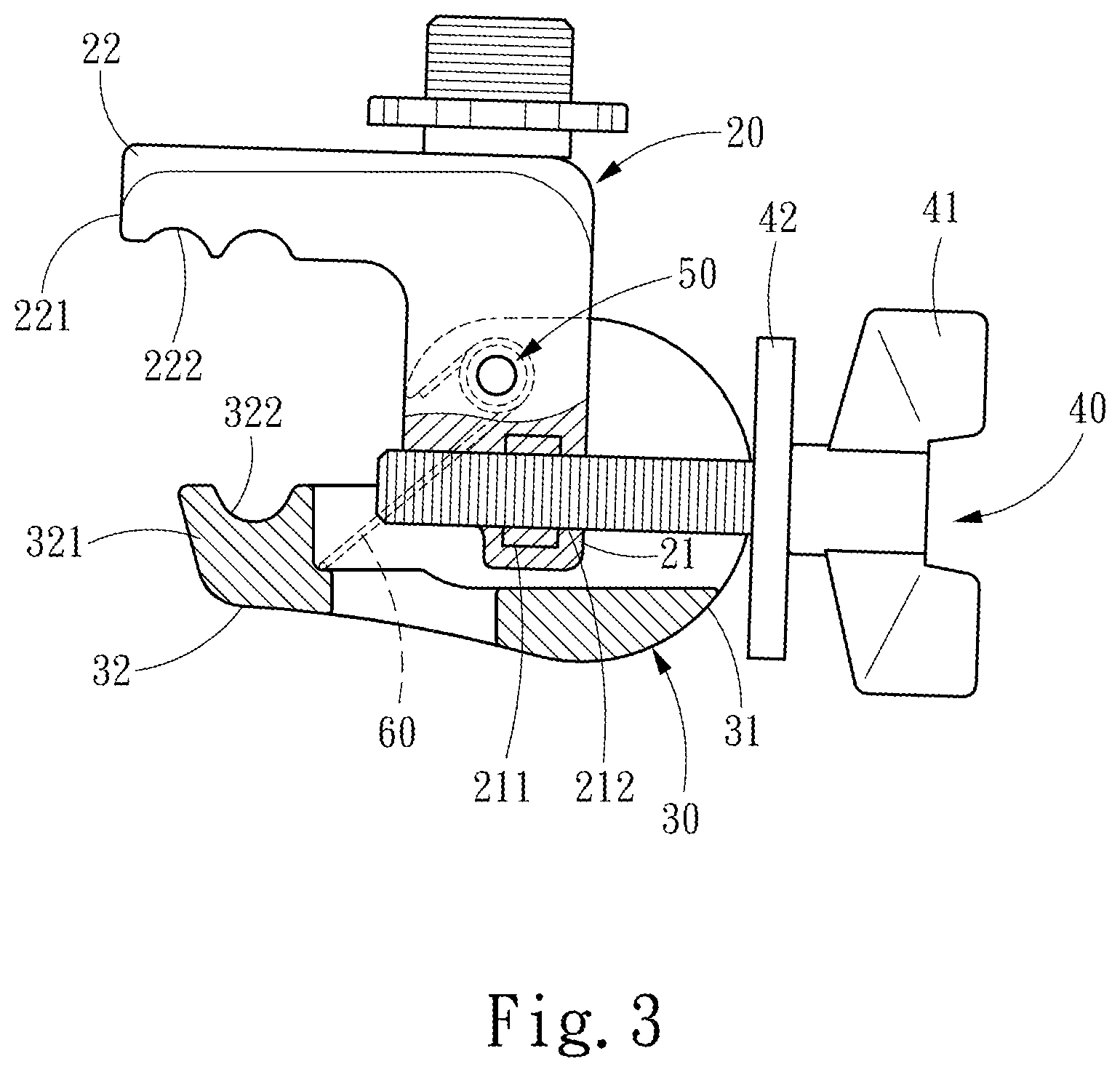 Patent US12361916 Figure 3 – Drum frame clamping stand